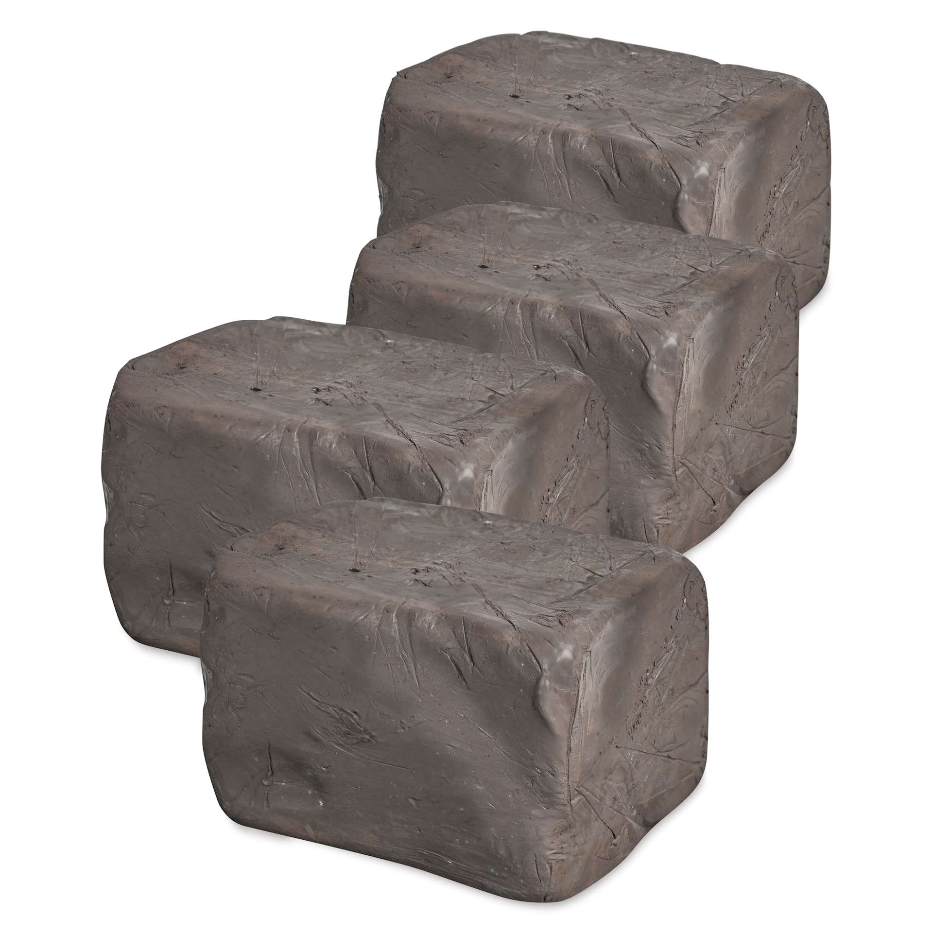 Blick Mid-Fire Stoneware Clay - Dark Brown, 20 lb, out of packaging