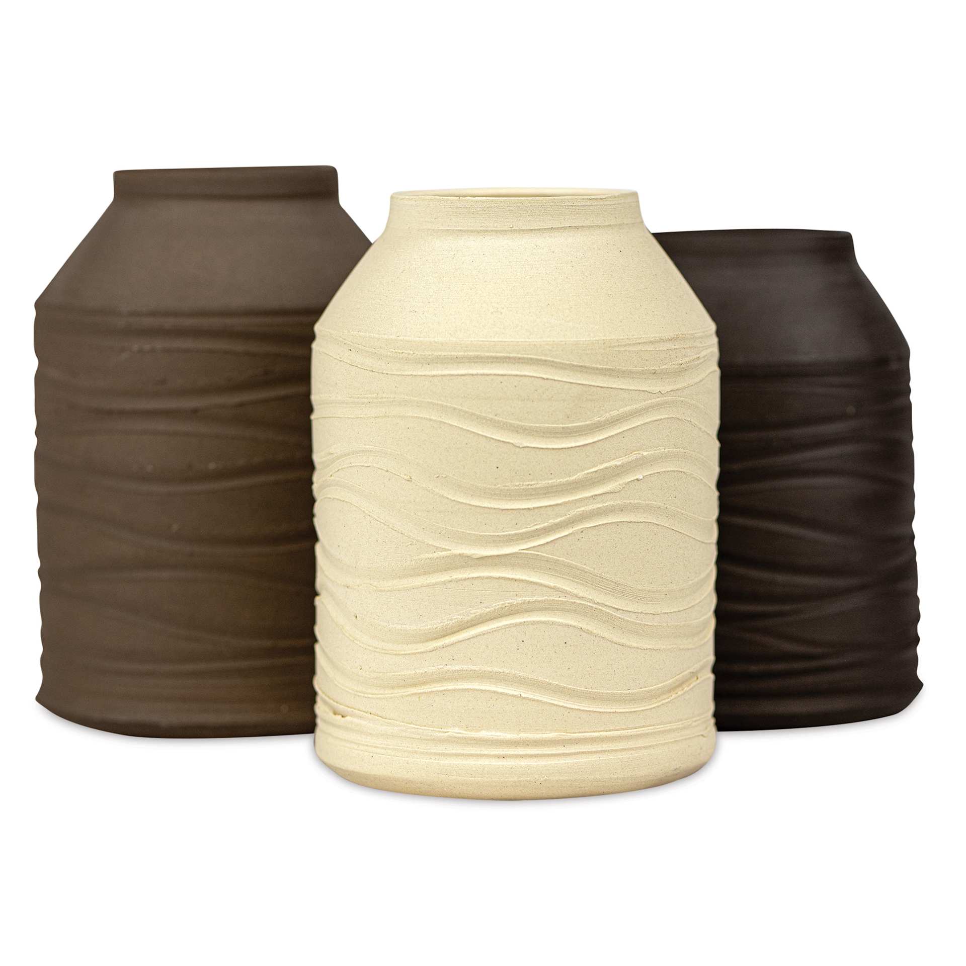 Blick Mid-Fire Stoneware Clay, fired pieces