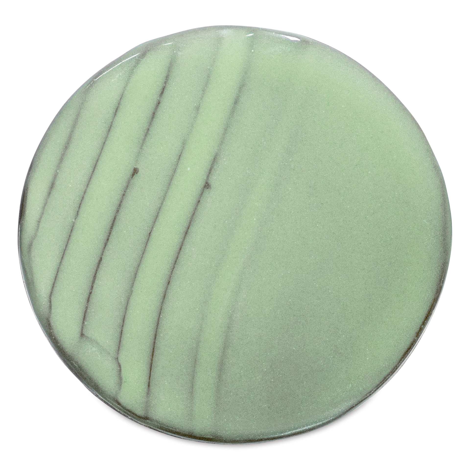 Amaco No. 30 Milk Chocolate Stoneware Clay - Glazed with PG-42 Phase Glaze Teal Drift