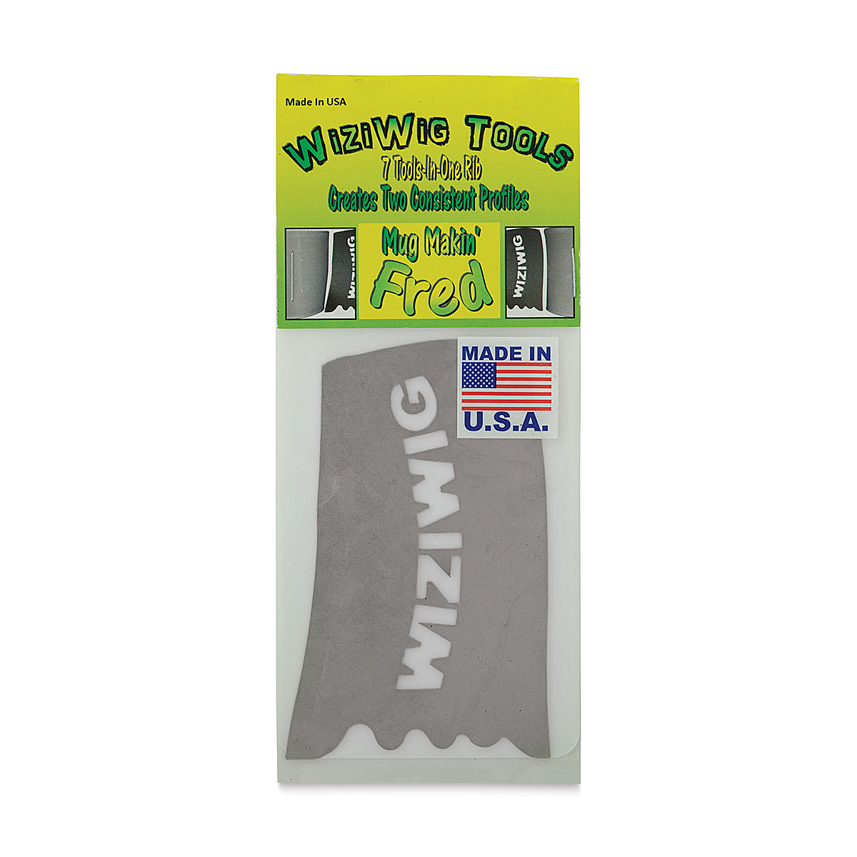 WiziWig Profile Ribs - Front view of Fred Mug Rib package
