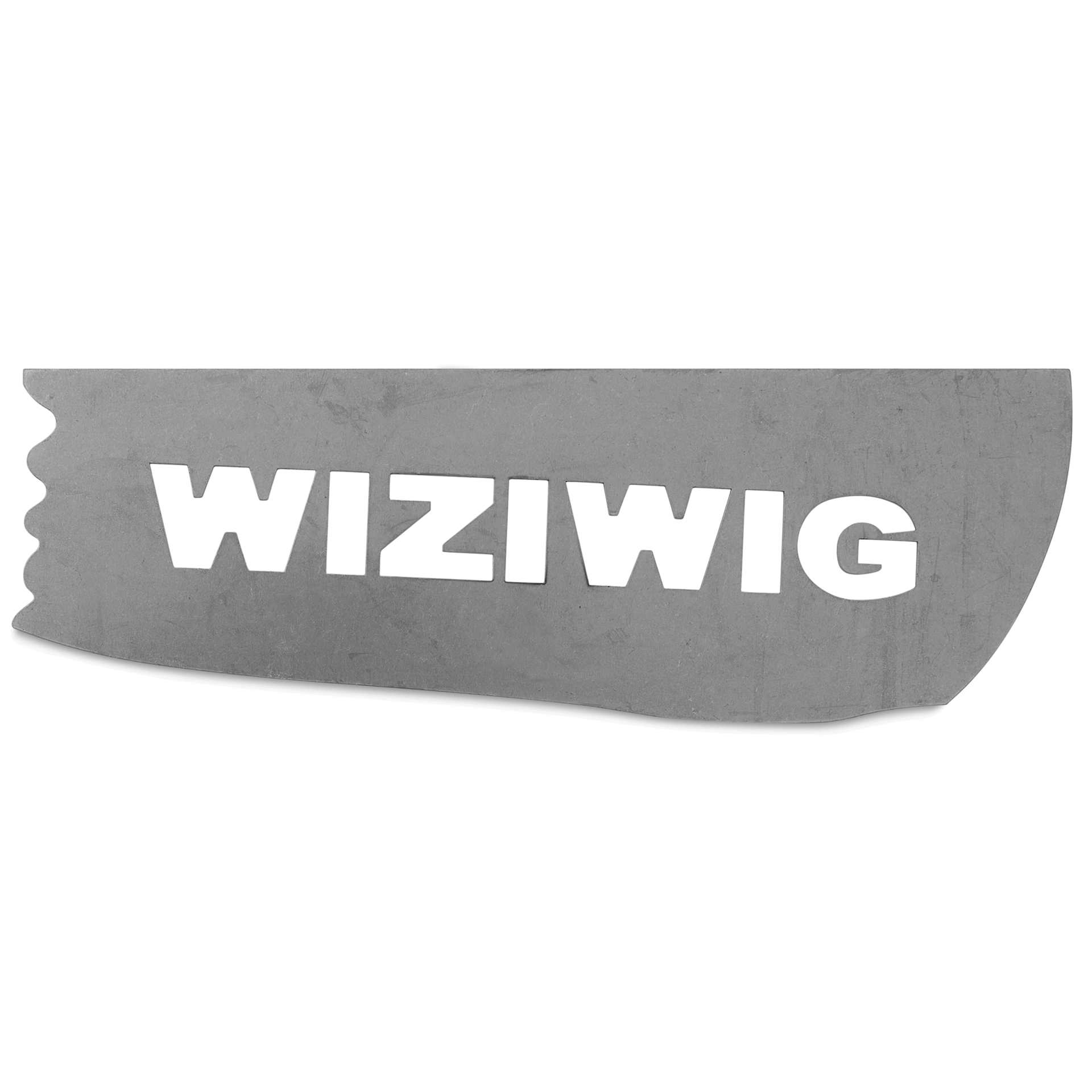 WiziWig Tools Stein Makin’ George Metal Potter’s Rib - XL, 3" x 8-3/4", out of packaging