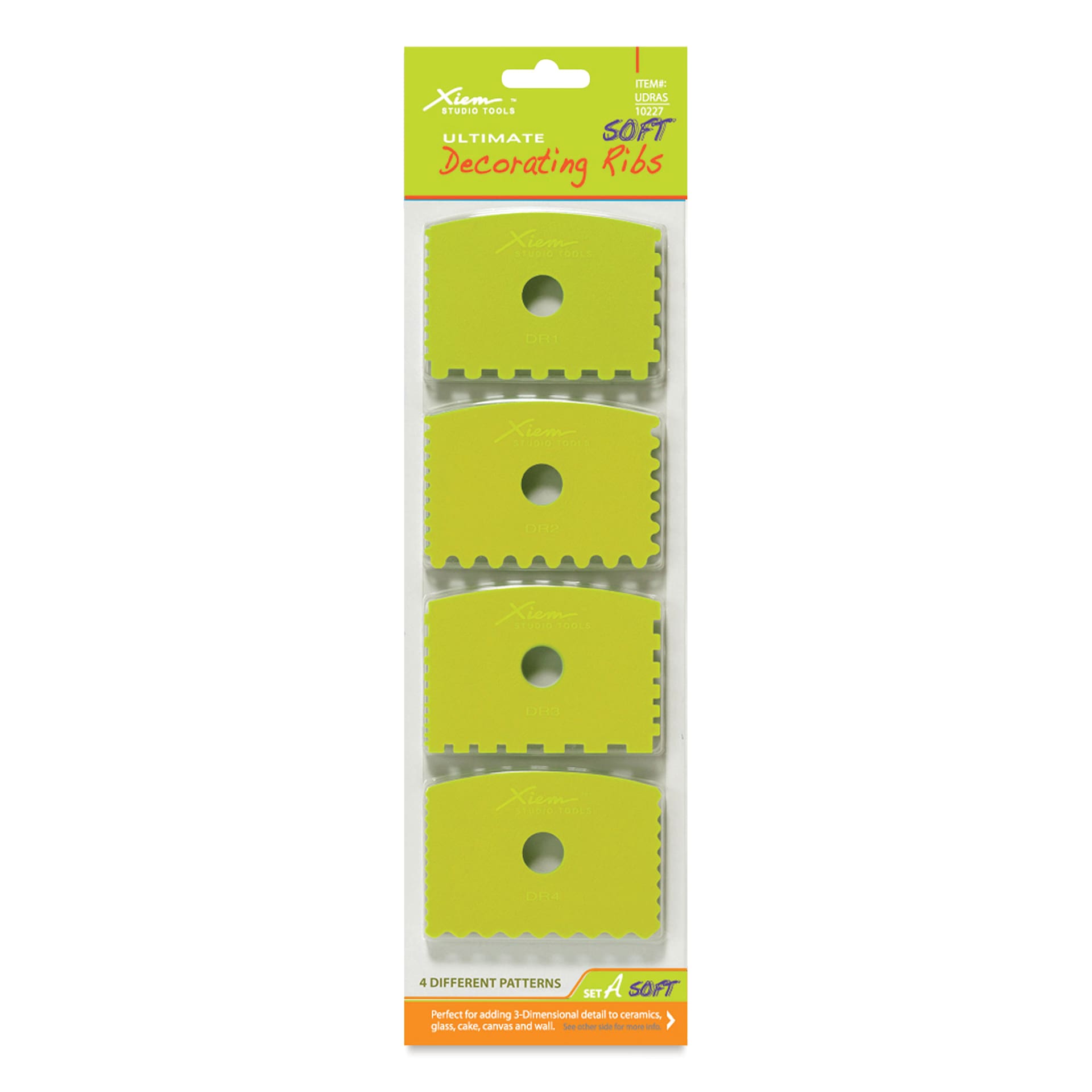 Xiem Decorating Ribs- Set A, Soft front of packaging