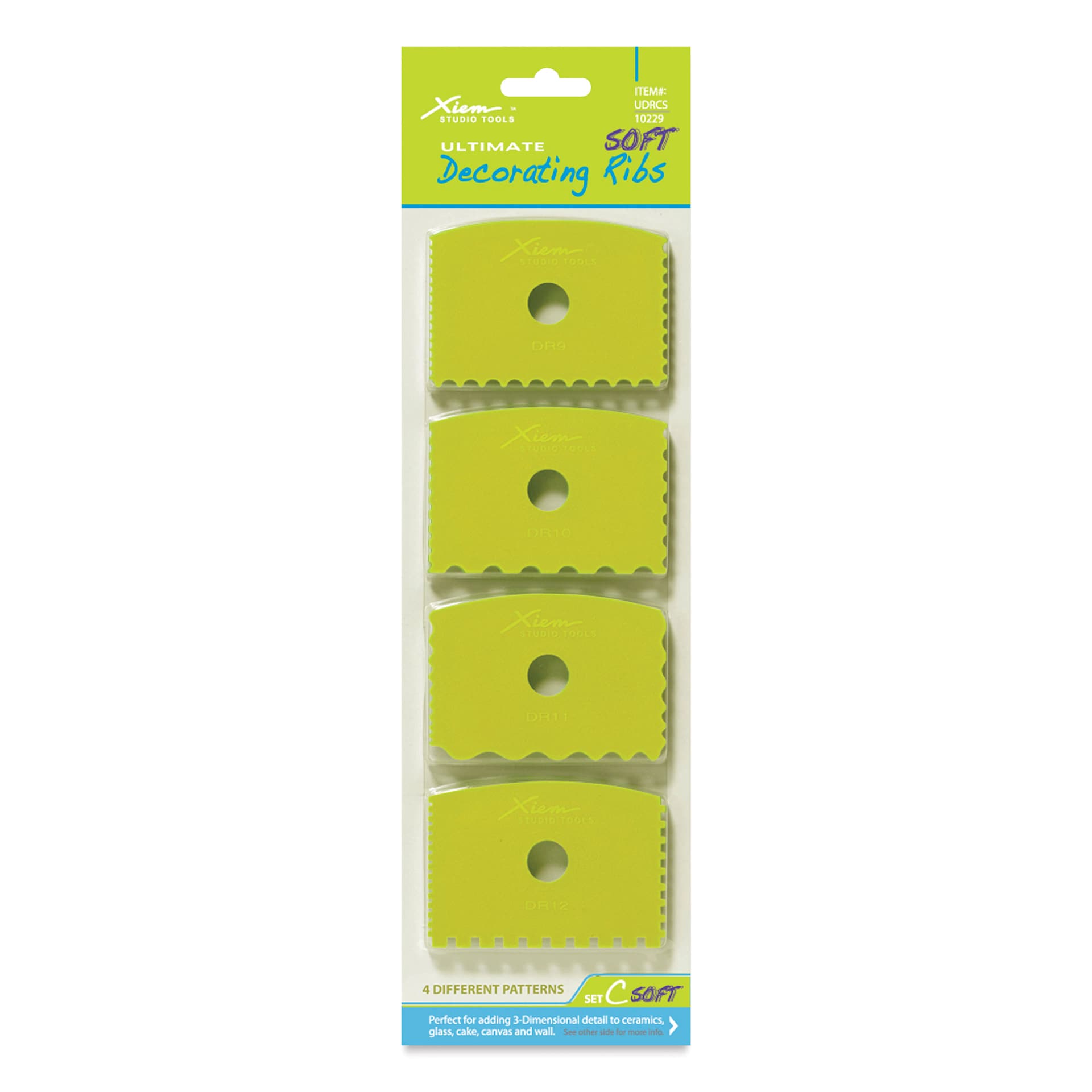 Xiem Decorating Ribs- Set C, Soft front of packaging