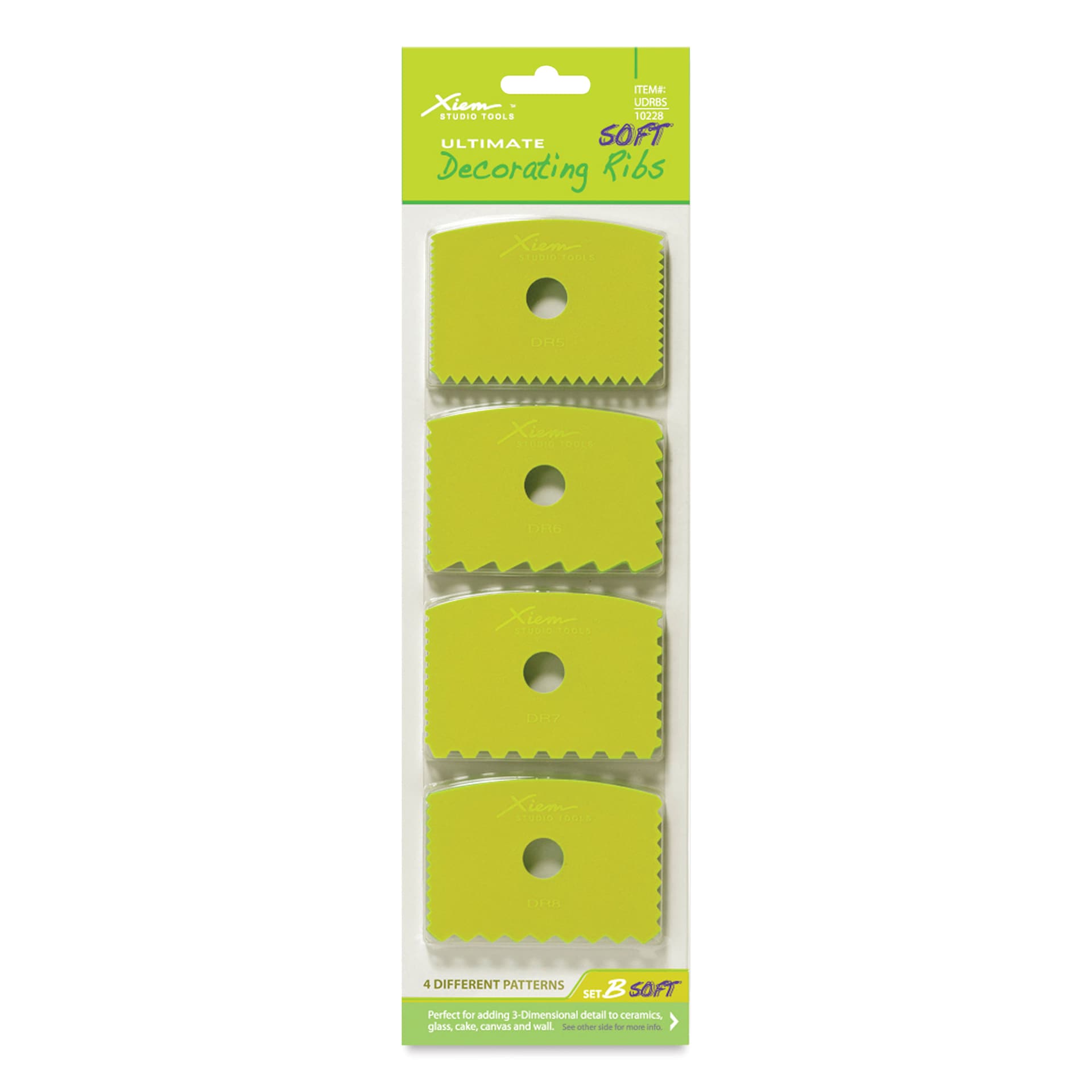 Xiem Decorating Ribs- Set B, Soft front of packaging