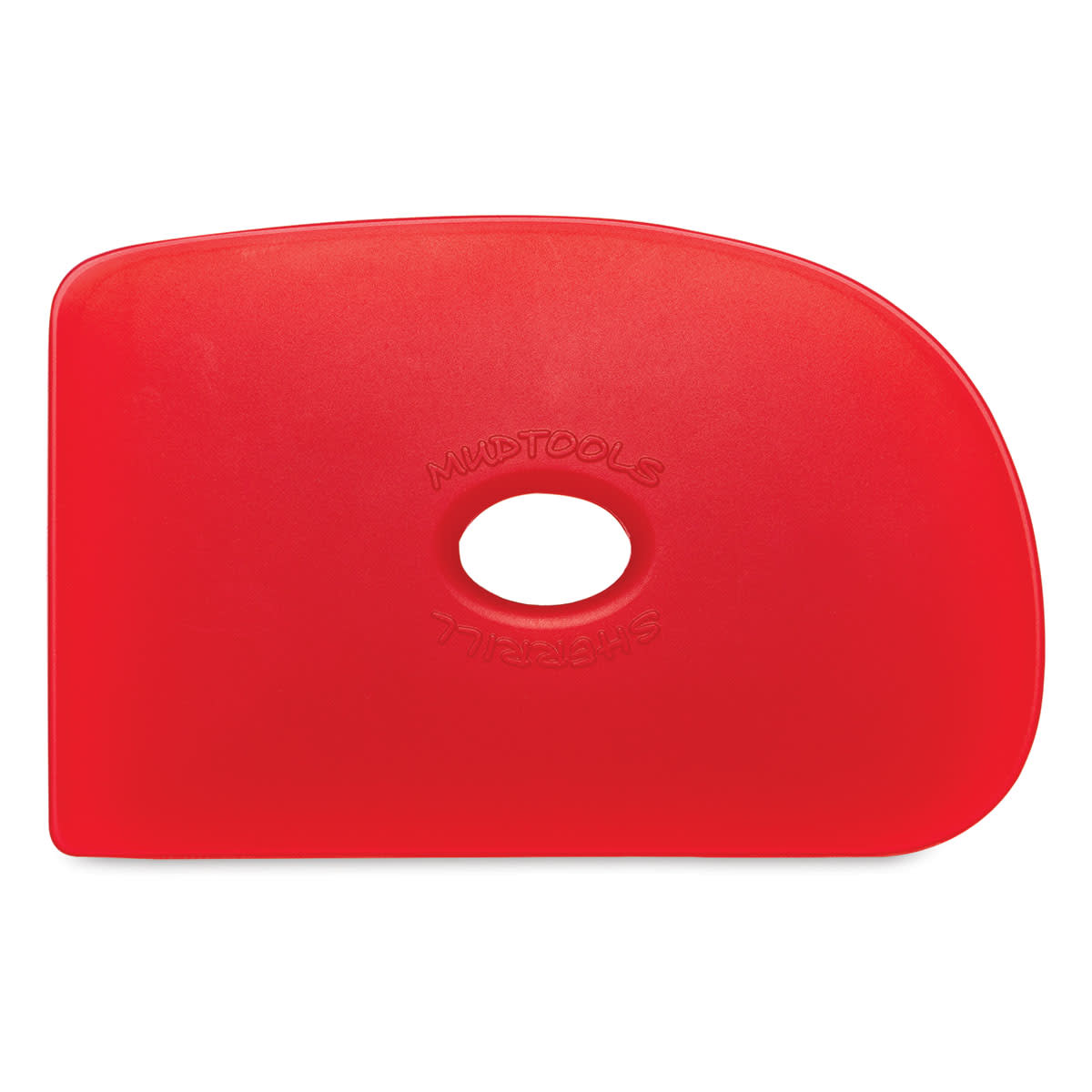 Mudtools Polymer Rib - Shape 2, Red/Very Soft