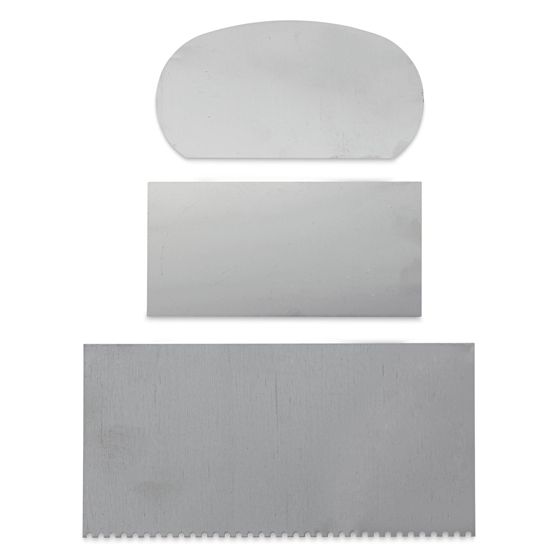 Richeson Stainless Steel Scrapers - Set of 3