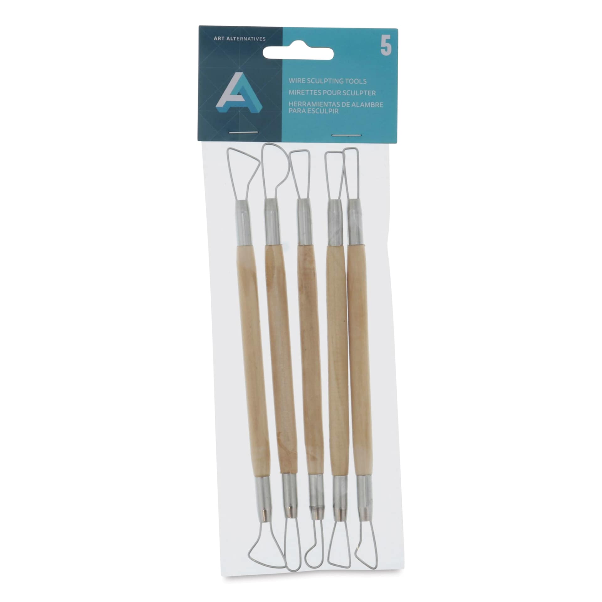 Art Alternatives Double-Ended Wire Sculpting Tools - Set of 5 - front of packaging