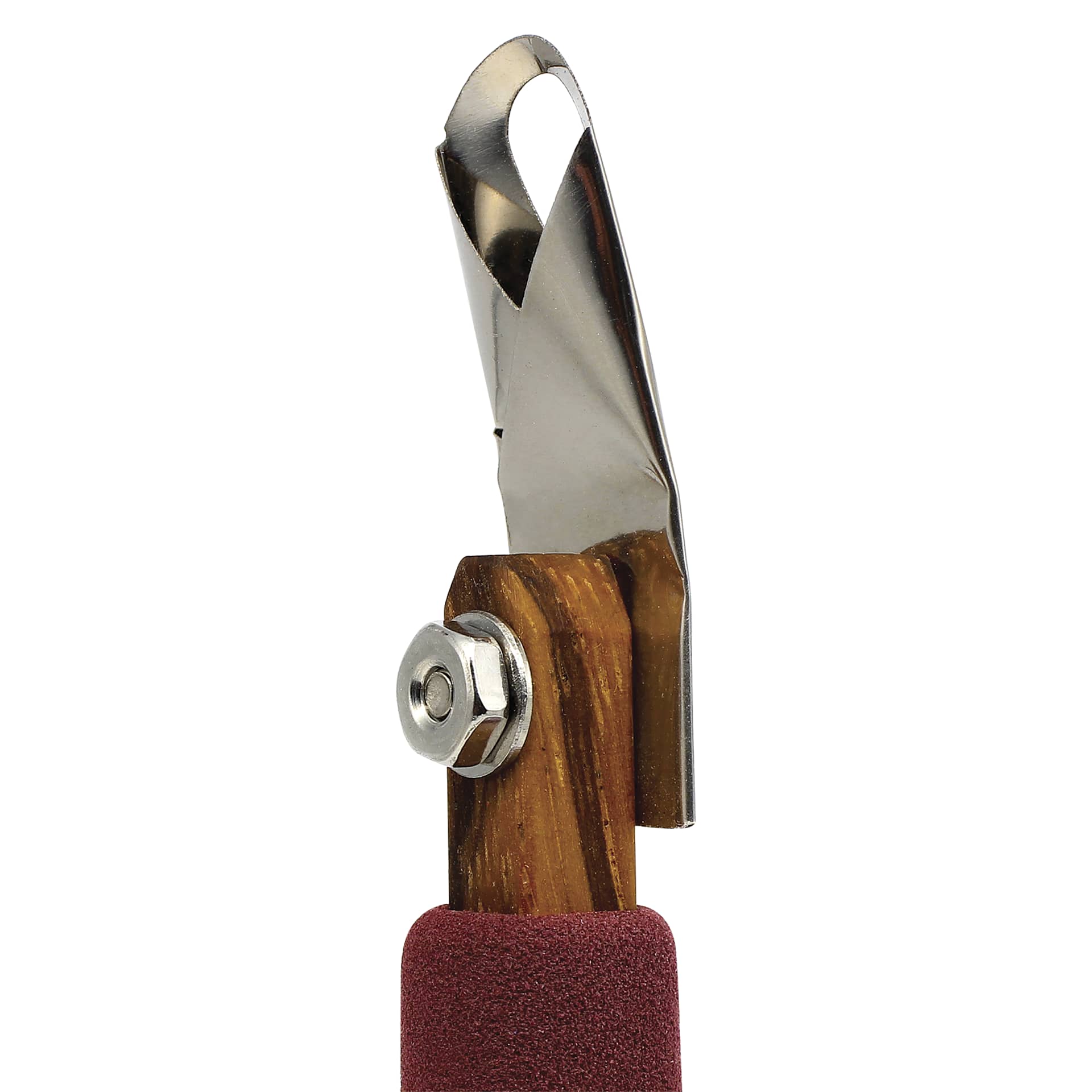 DiamondCore P4 Fluting Tool - Teardrop - close-up of tip, angled