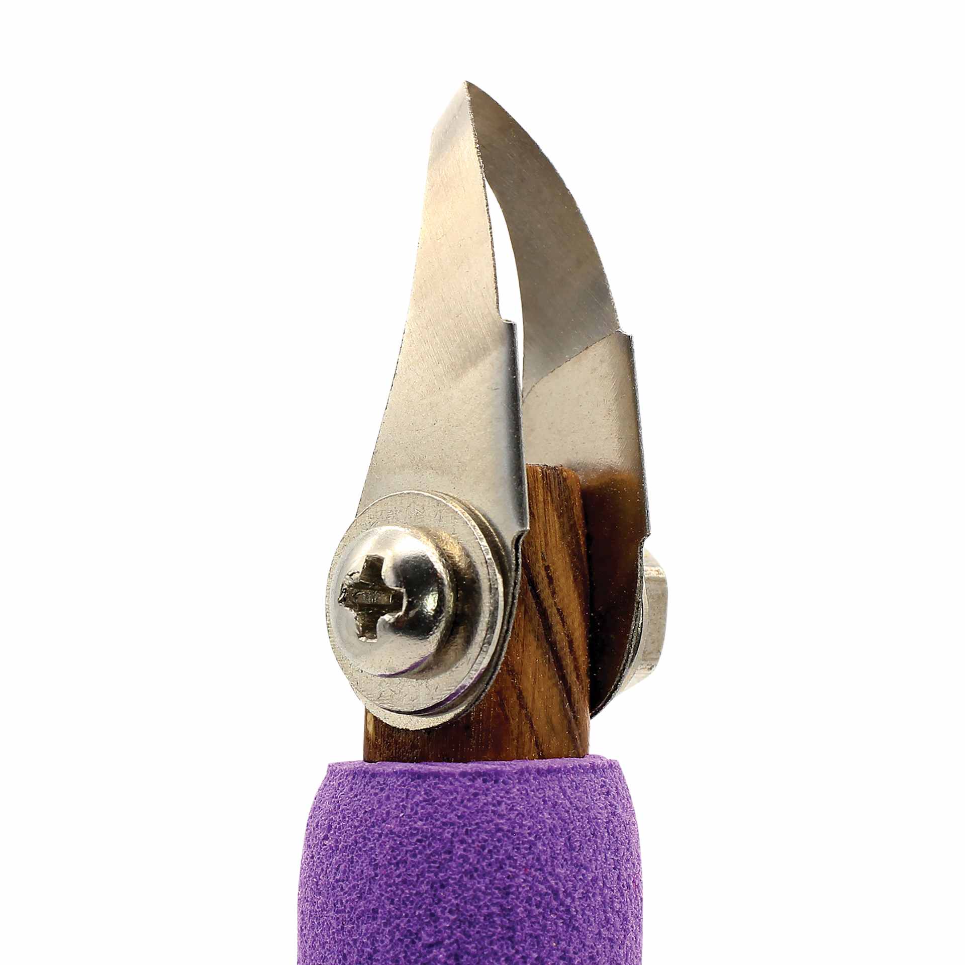 DiamondCore P8V Curved V Tip Palm Carver - tip, angled view