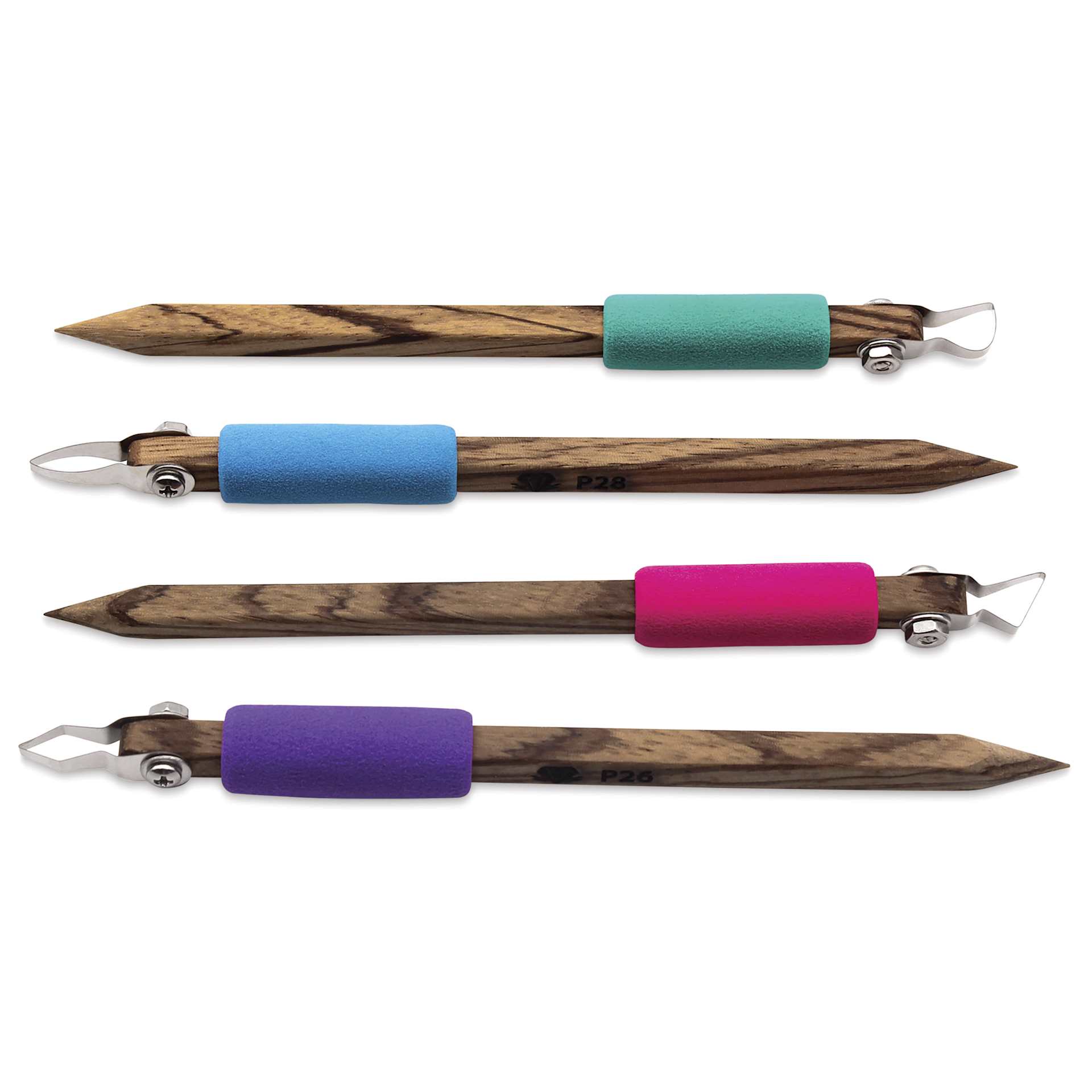 DiamondCore Relief-Carving Tools - Set of 4 - out of packaging