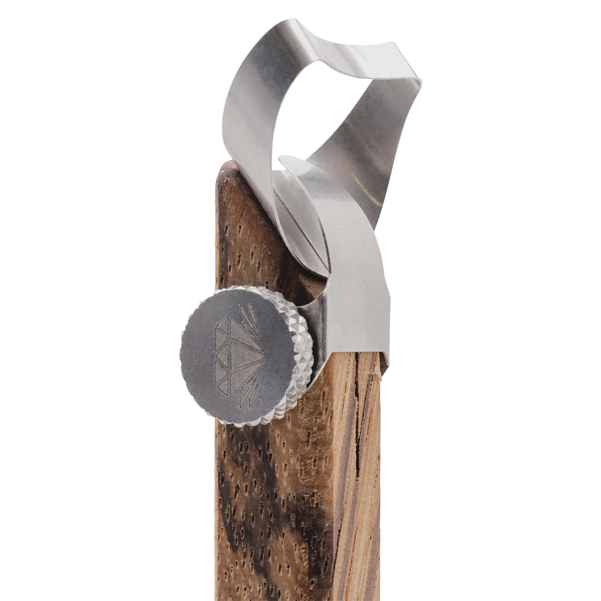 DiamondCore Handheld Clay Extruder - R4, Concave - close-up of tip, angled