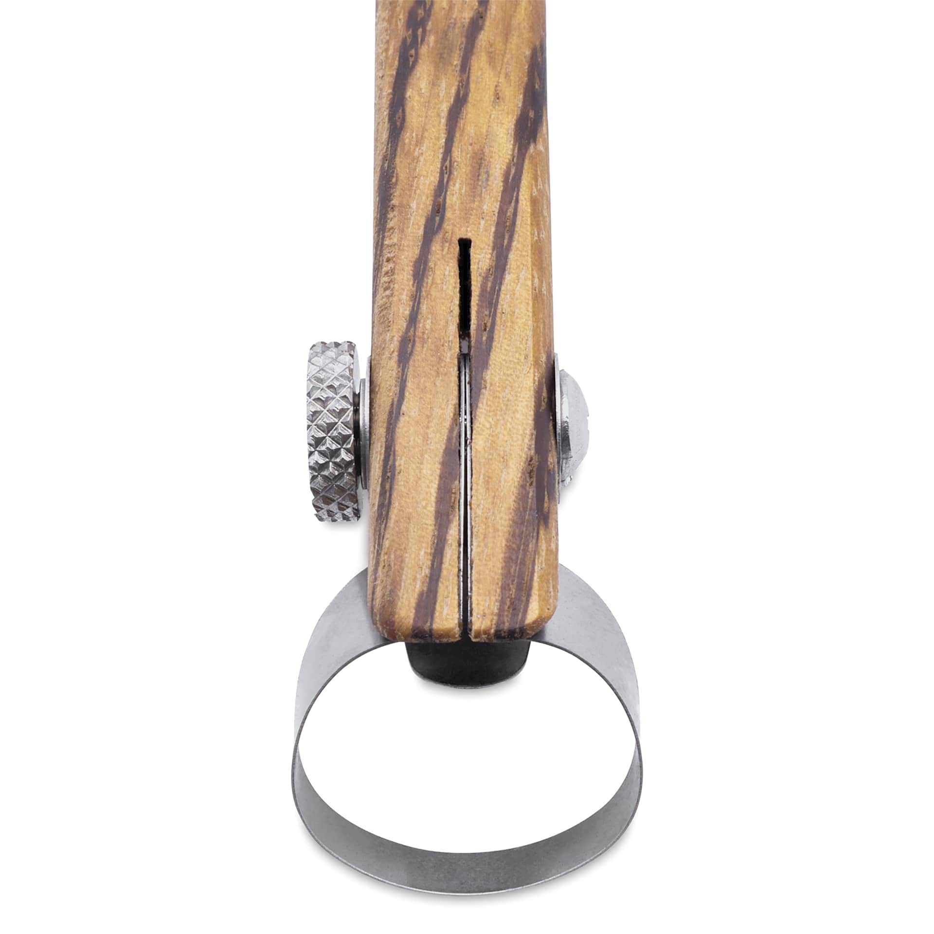 DiamondCore Handheld Clay Extruder - R6, Oval - close-up of tip