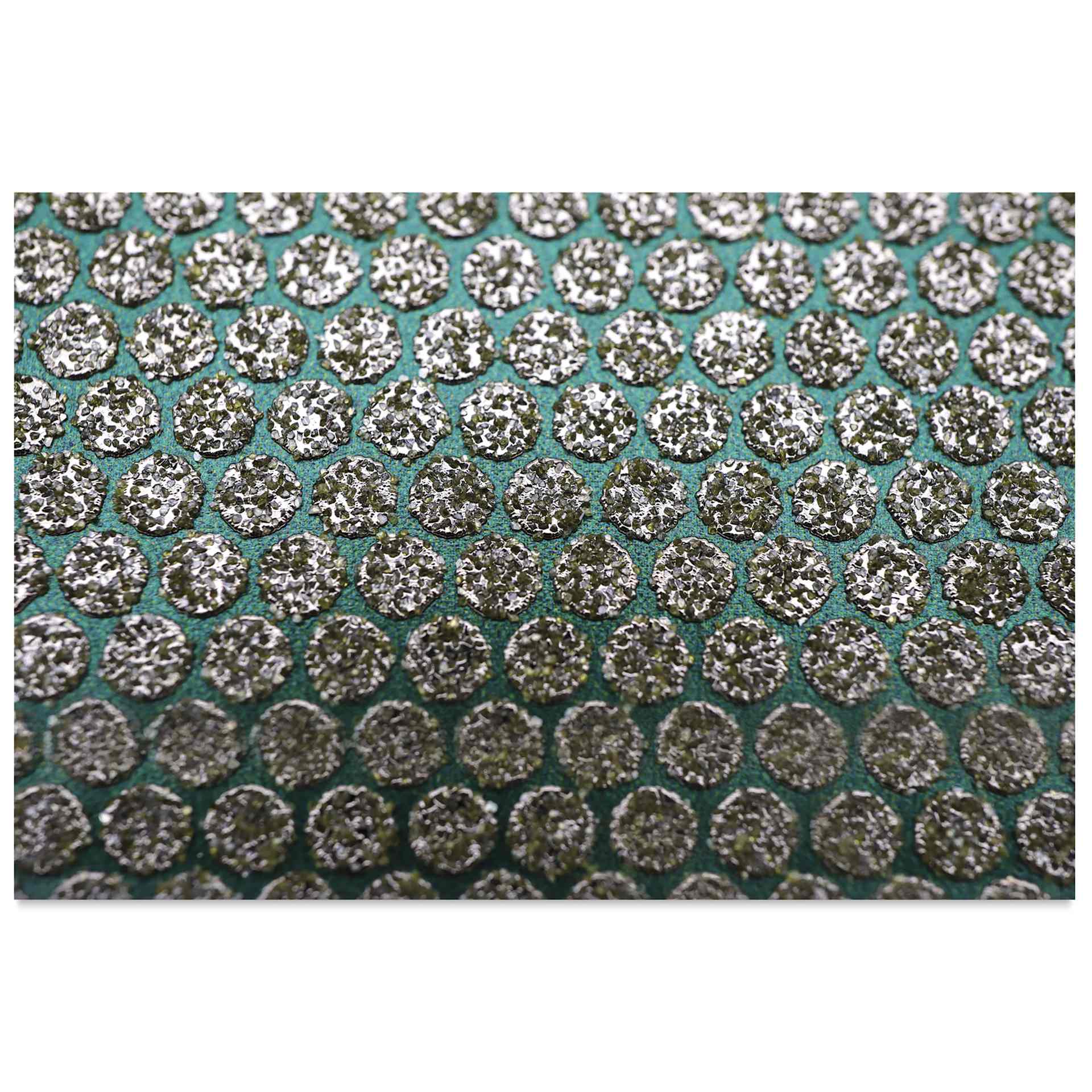 DiamondCore Semi-Flex Diamond Sanding Pad - A1, Coarse, 60 grit - close-up of pad
