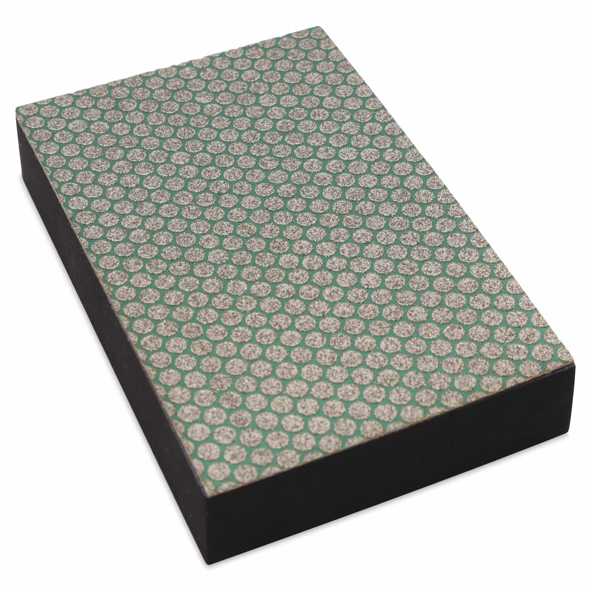 DiamondCore Semi-Flex Diamond Sanding Pad - A2, Medium, 120 grit - angled