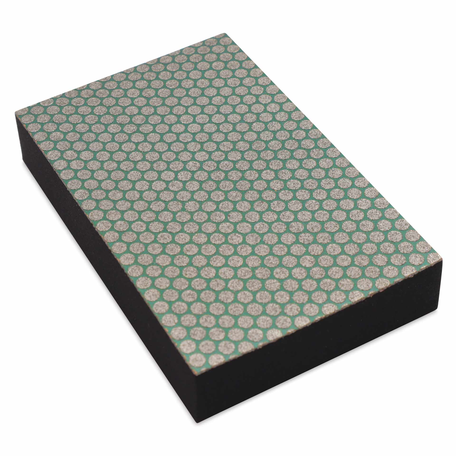 DiamondCore Semi-Flex Diamond Sanding Pad - A3, Fine, 200 grit - angled
