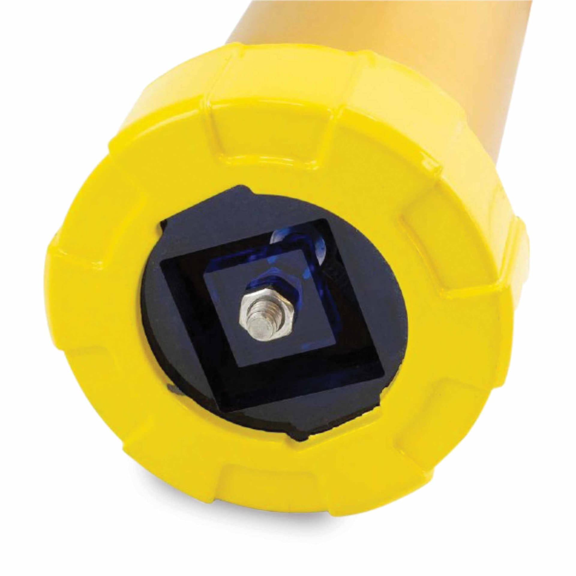 The Ceramic Shop Hand Extruder Hollow Die Set - Set of 8, 2" Diameter cap with square-shaped die