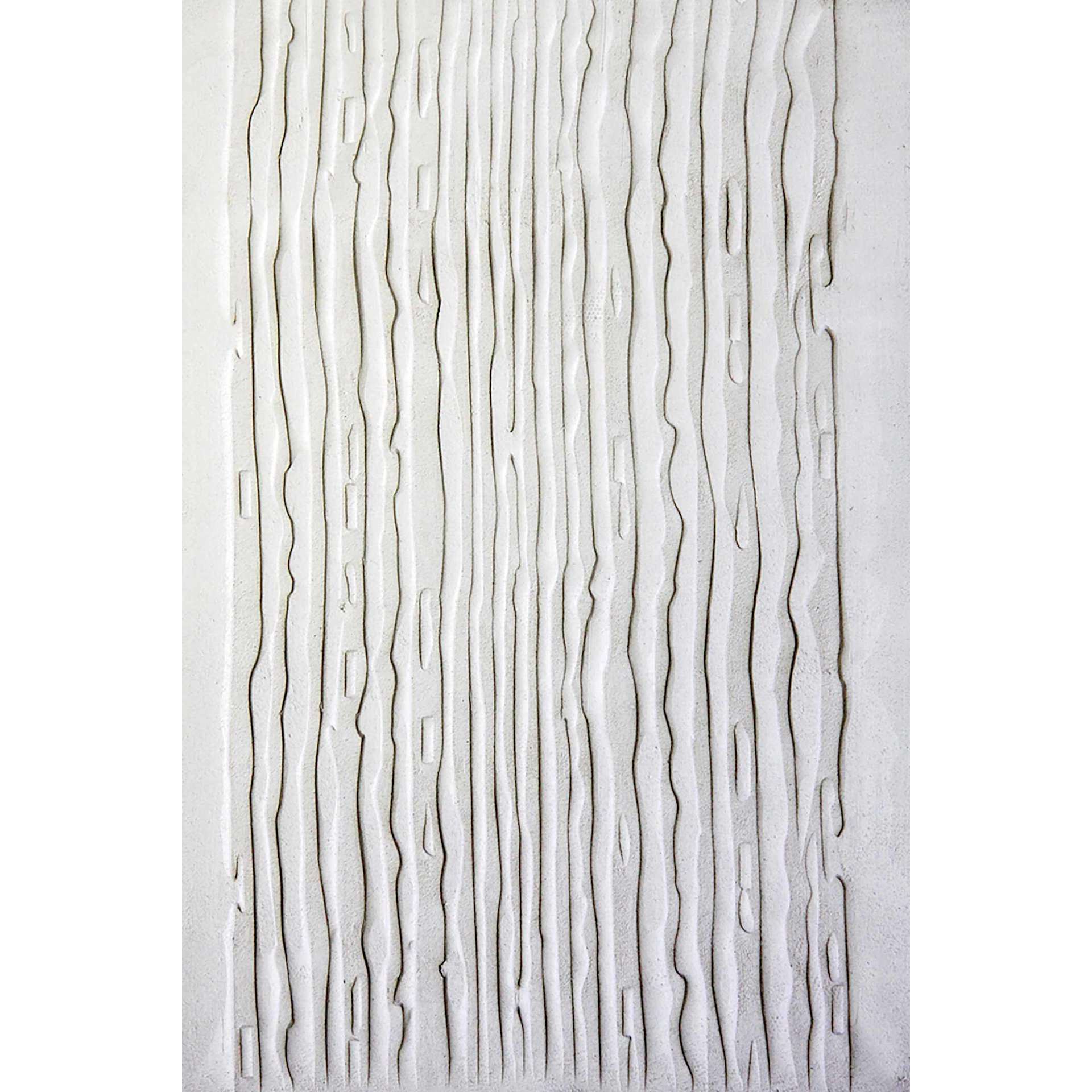 Xiem Tools Art Roller - Stucco 2 applied to clay