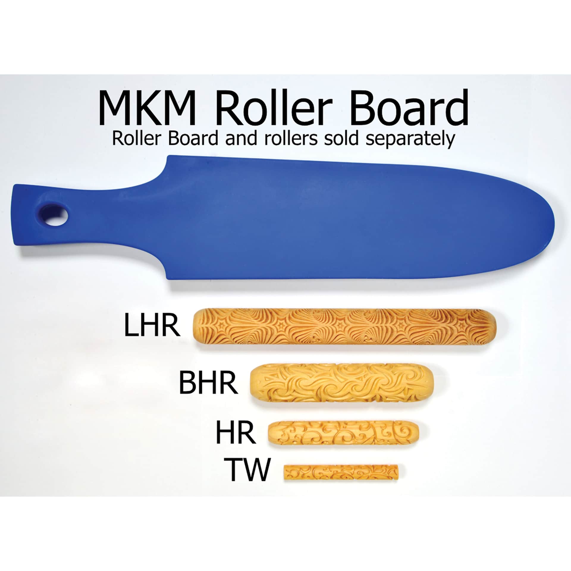 MKM Pottery Tools Roller Board compared to applicable rollers