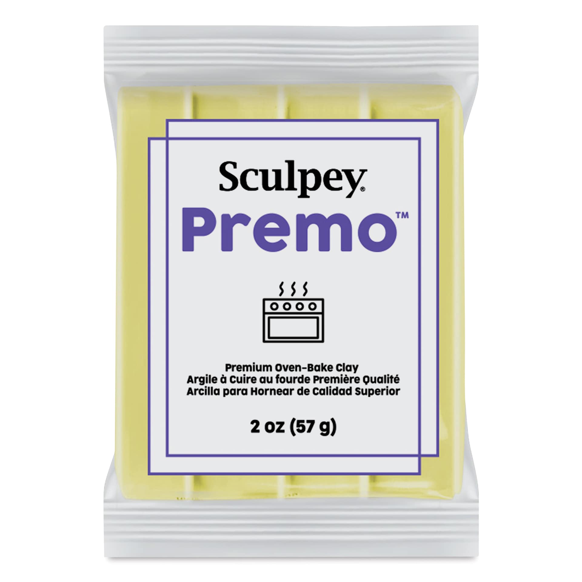 Sculpey Premo - 2 oz, Glow-in-the-Dark