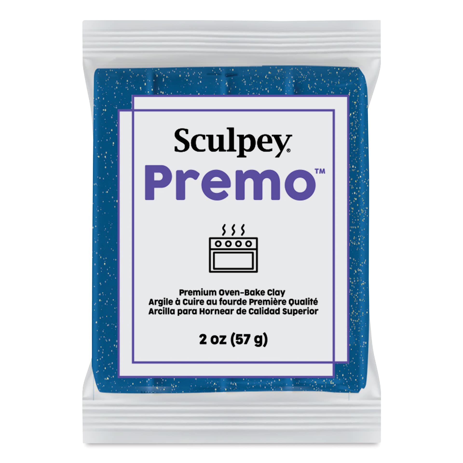 Sculpey Premo - 2 oz, Galaxy Glitter
