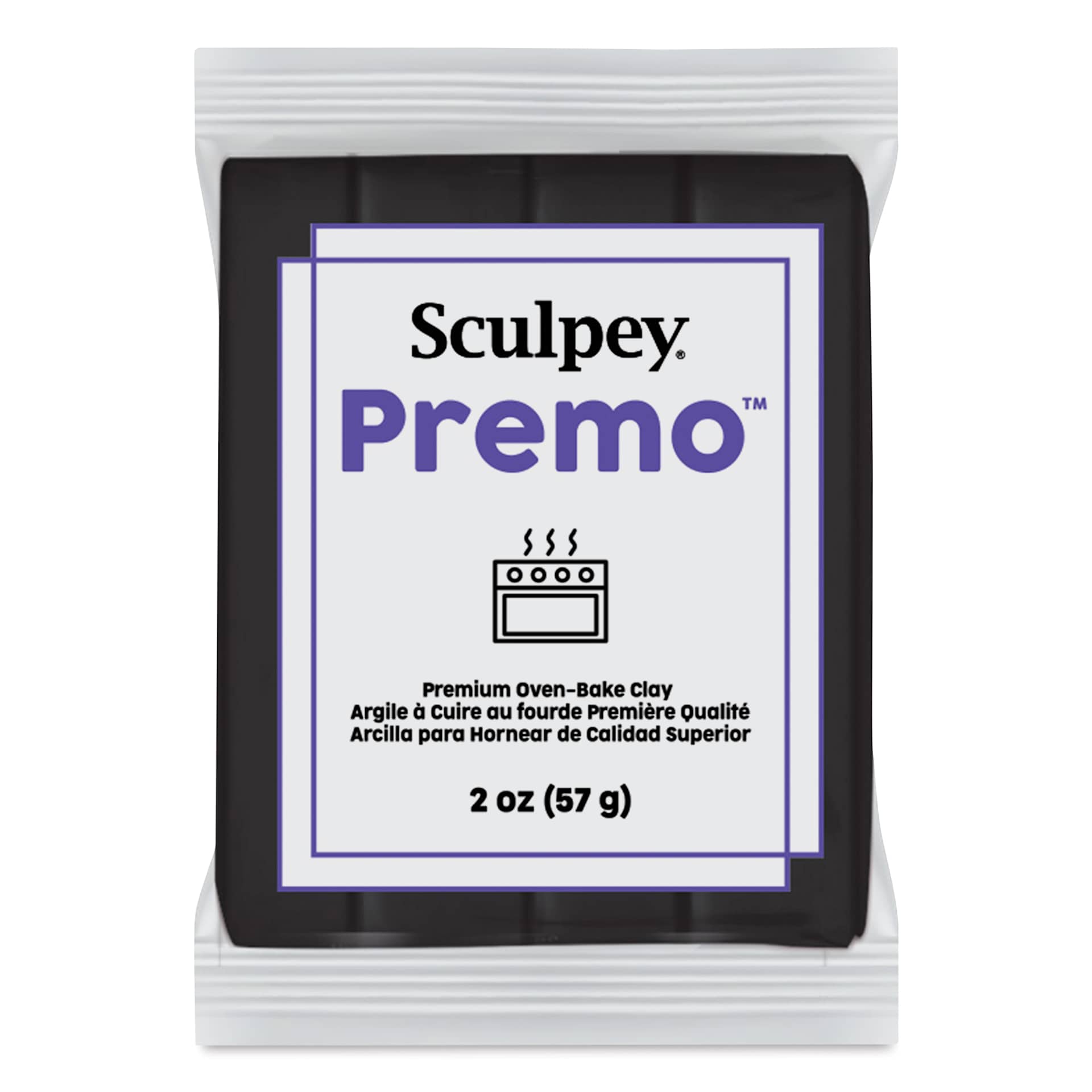 Sculpey Premo - 2 oz, Black