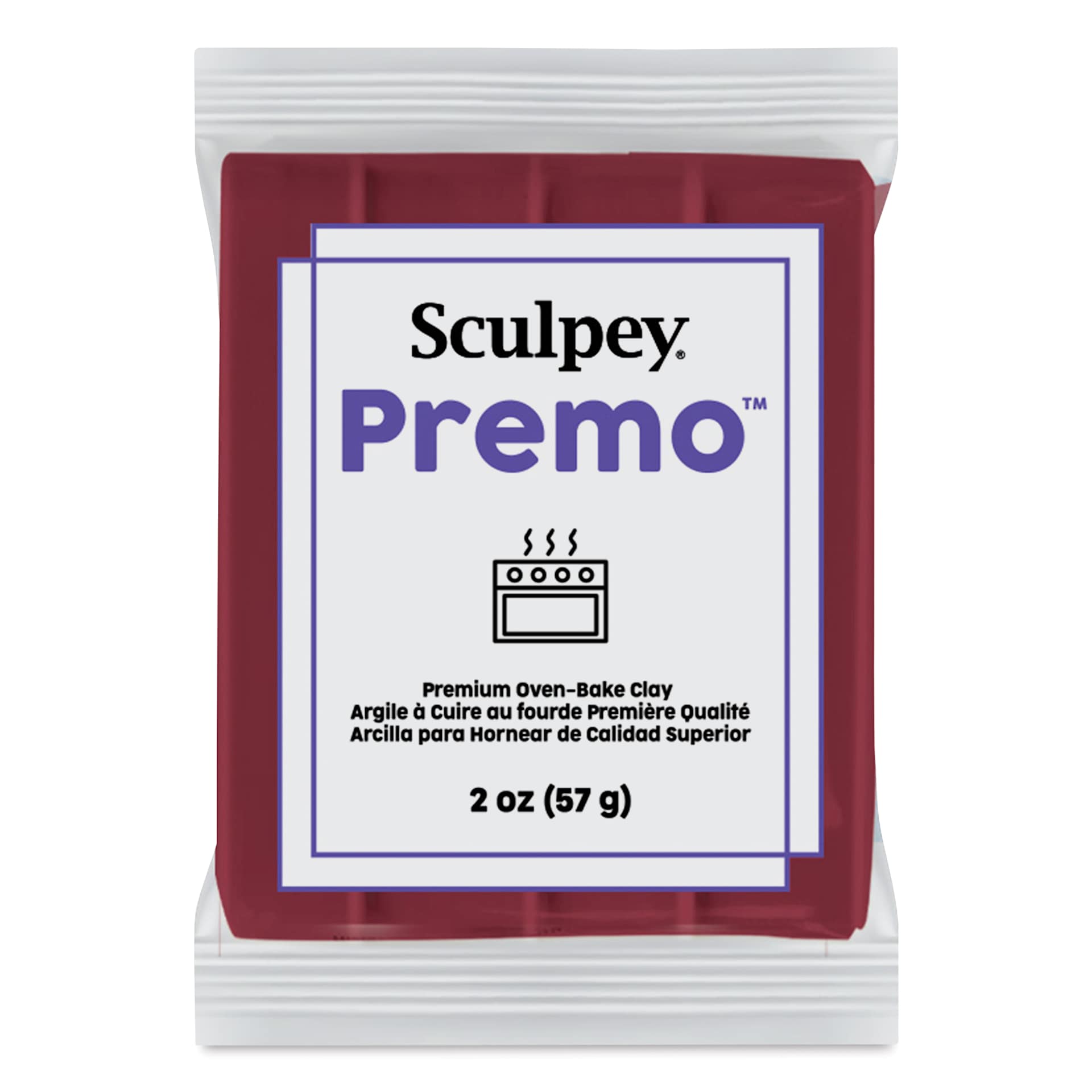 Sculpey Premo - 2 oz, Alizarin Crimson
