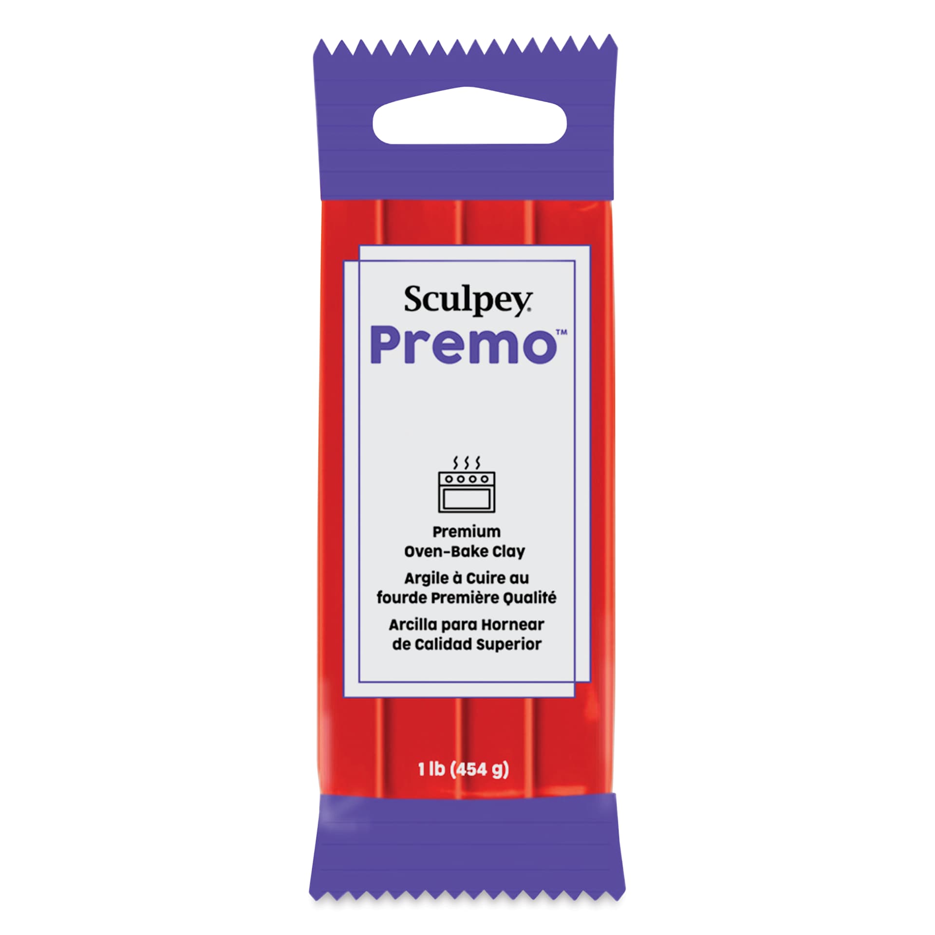 Sculpey Premo - 16 oz, Cadmium Red