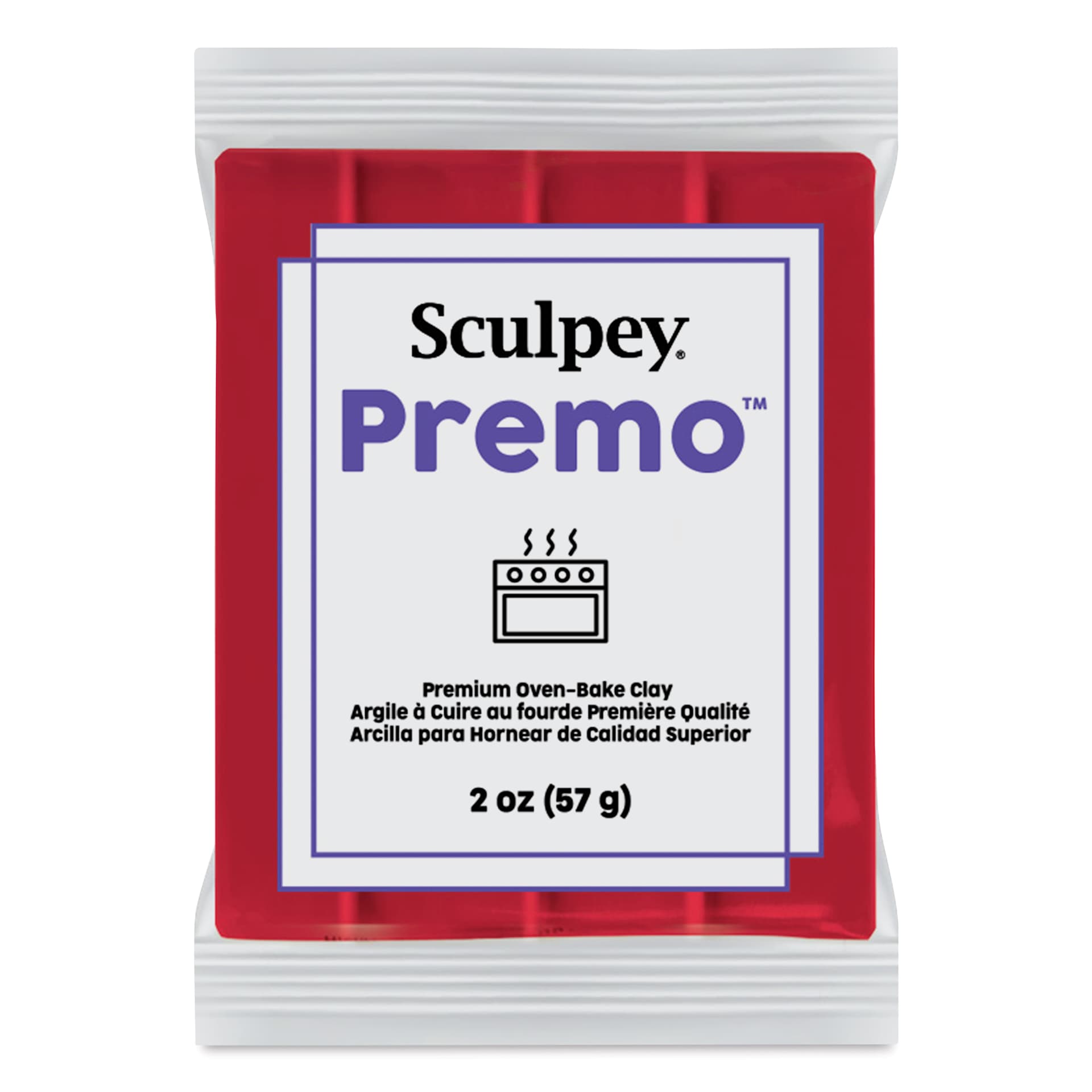 Sculpey Premo - 2 oz, Pomegranate