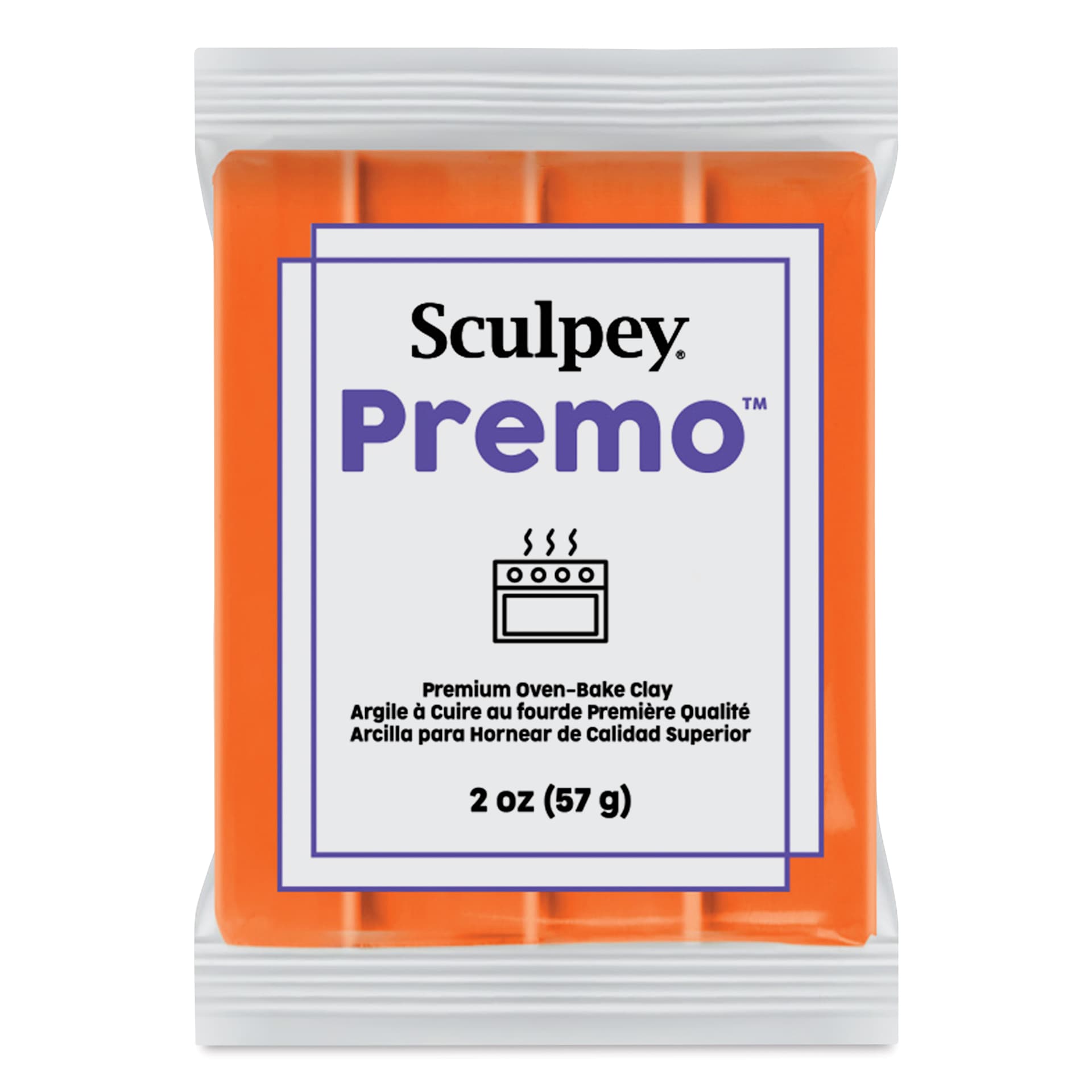 Sculpey Premo - 2 oz, Orange