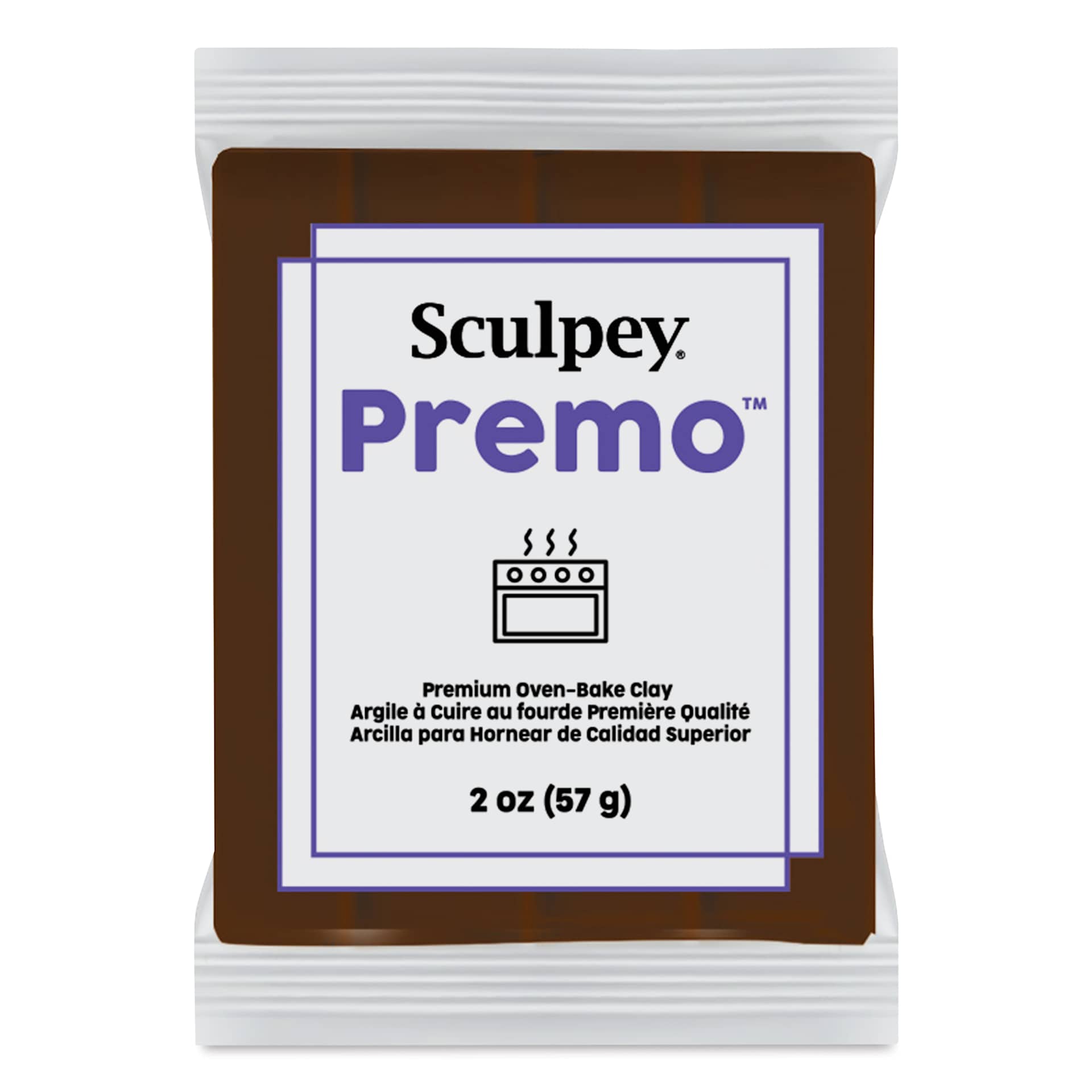Sculpey Premo - 2 oz, Burnt Umber