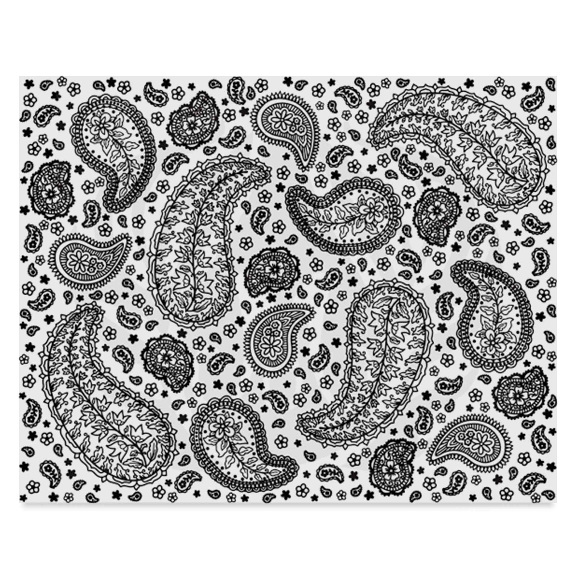 Mayco Designer Silkscreens - Paisley Full Design