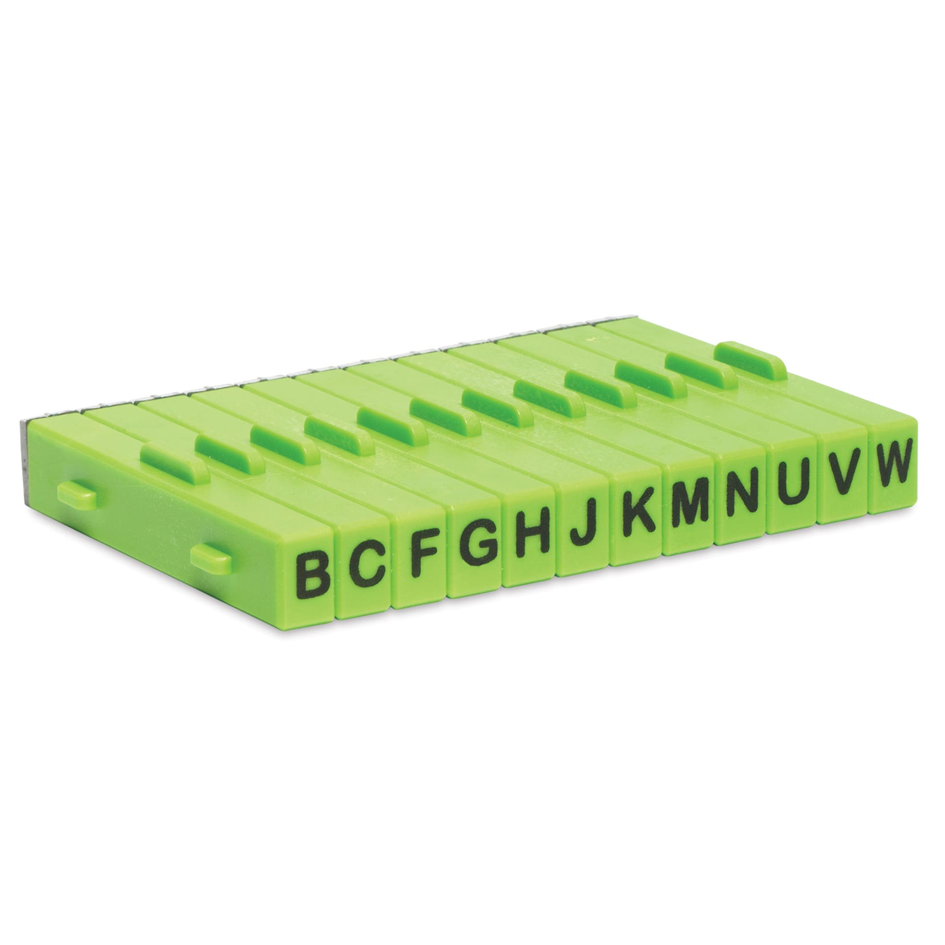 Xiem Tools Attachable Stamp Set - Set of 12, Uppercase Letters