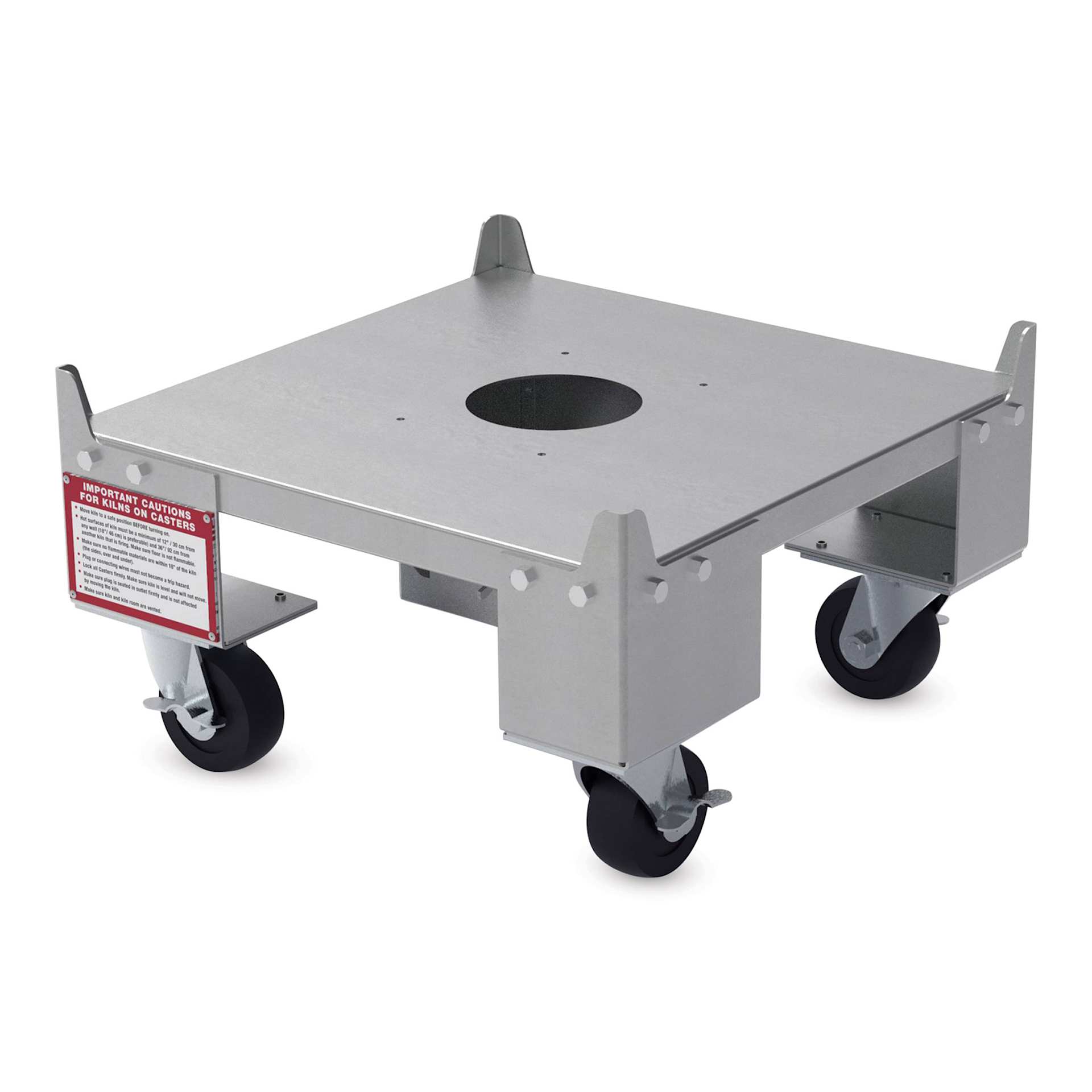 L&L Rolling Kiln Stand - 7-Sided