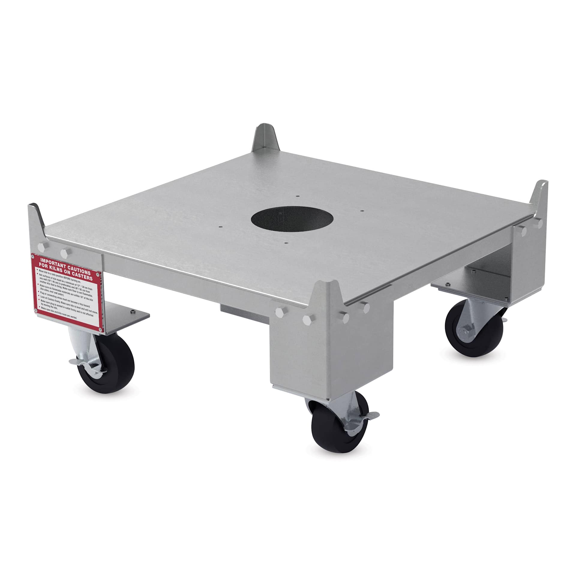 L&L Rolling Kiln Stand - 8-Sided
