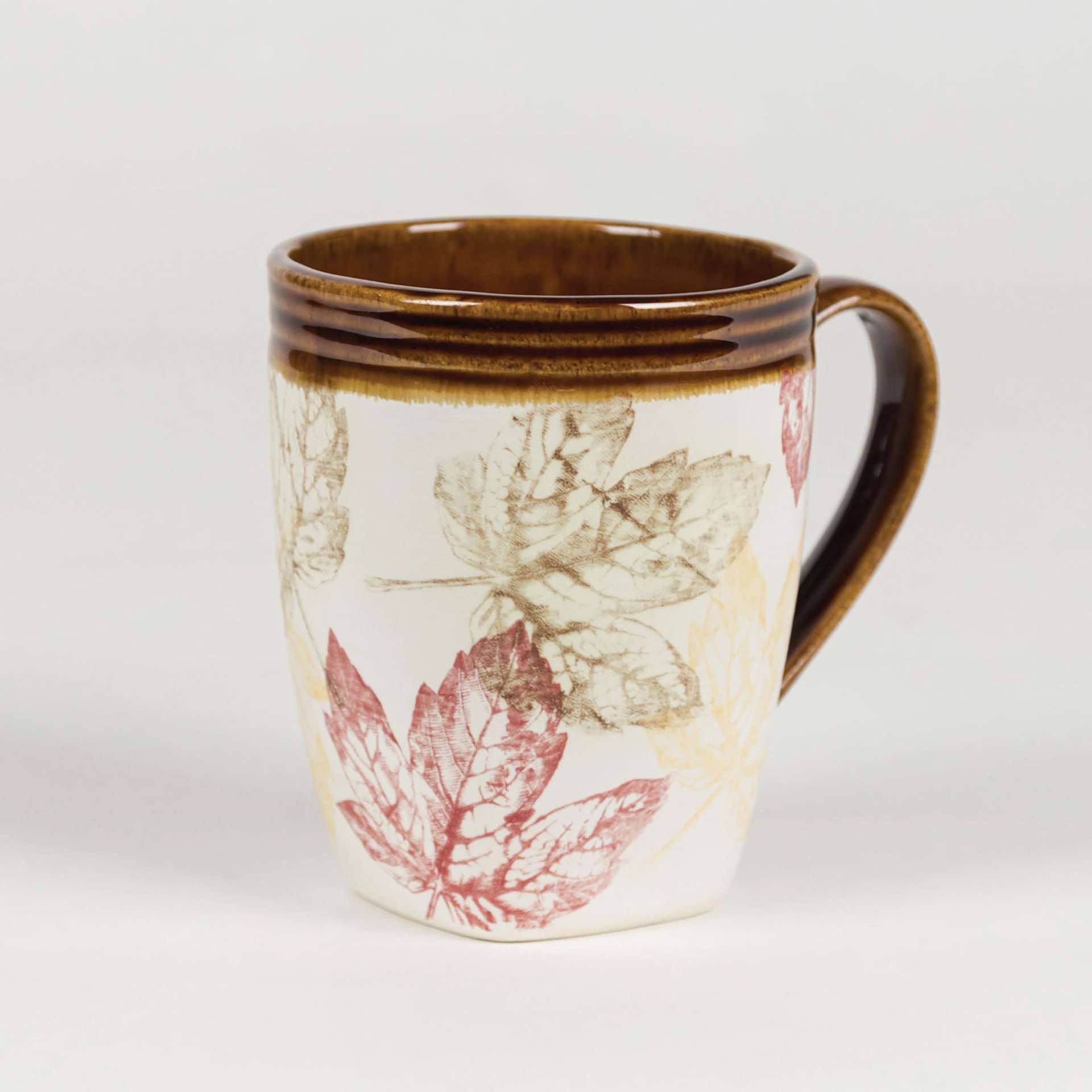 Mayco Stoneware Bisque Mugs - Contemporary Mug - finished example