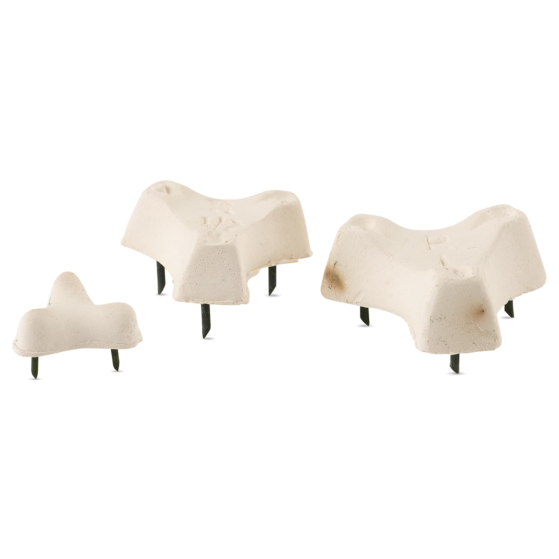The Ceramic Shop Kiln Stilt A Series - Mini, Set of 20 - one of each