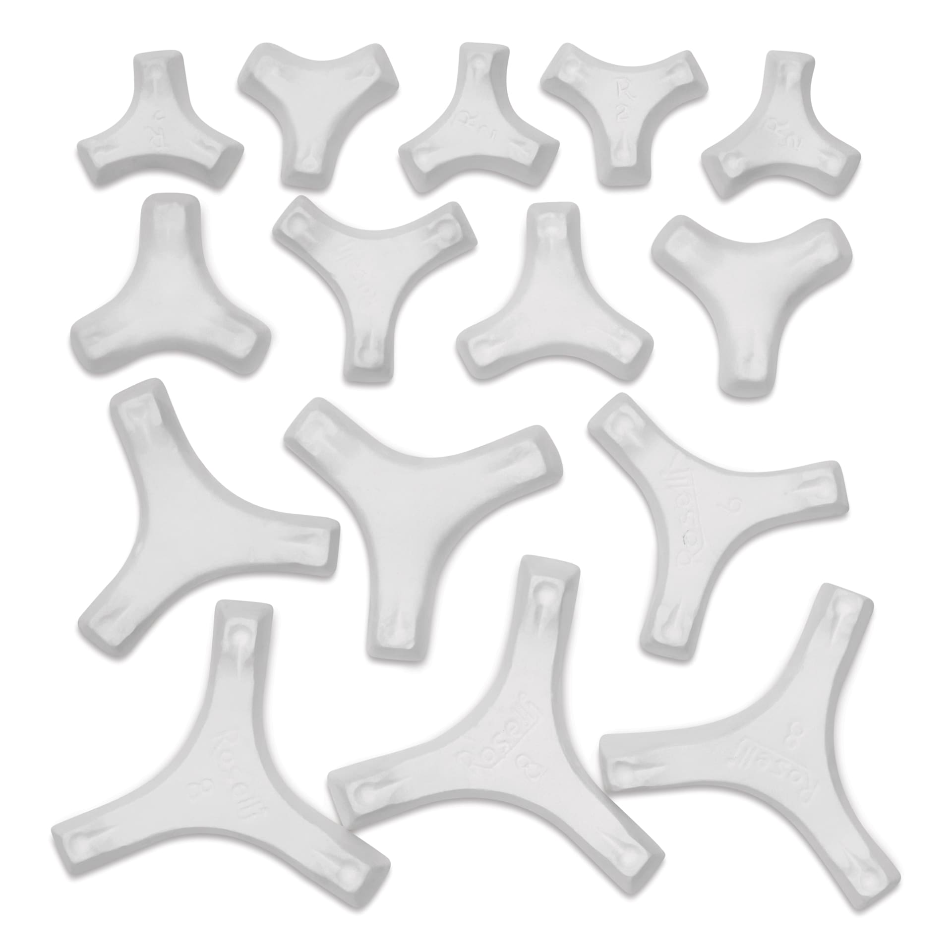 The Ceramic Shop Single Pin A Series Kiln Stilts - Set of 15