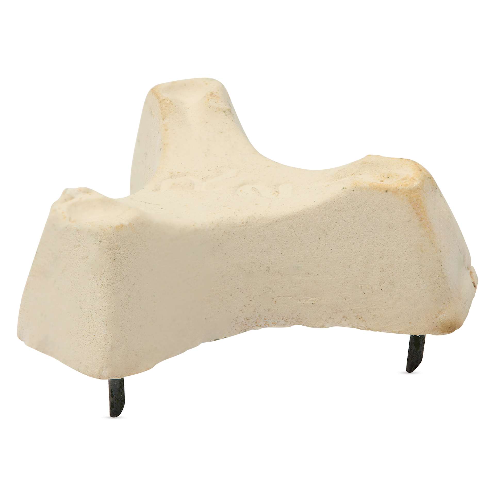 The Ceramic Shop A Series Kiln Stilts - Pkg of 12, #2 bottom view