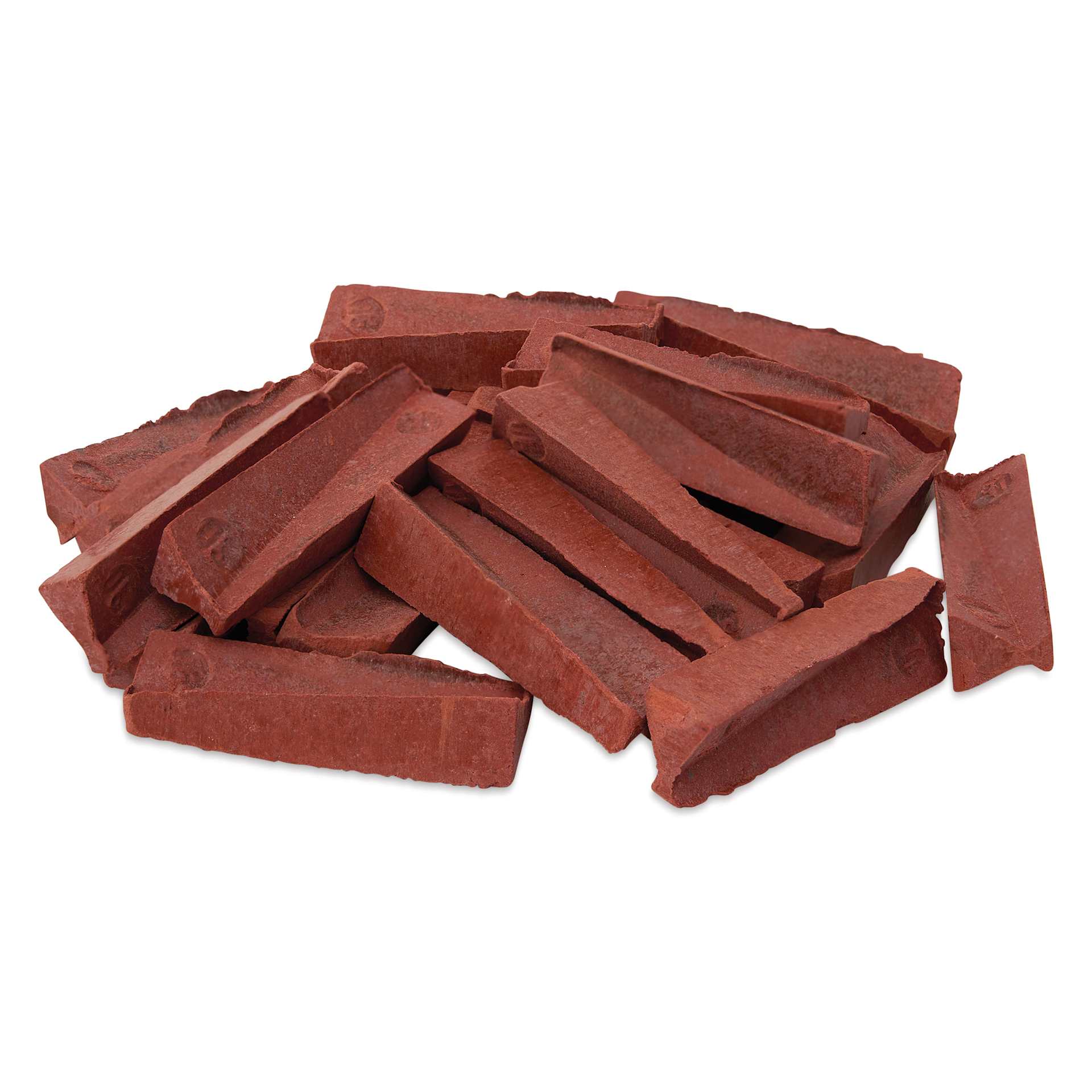 Orton Small Pyrometric Cones, Cone 03, Box of 50 - several cones stacked loosely