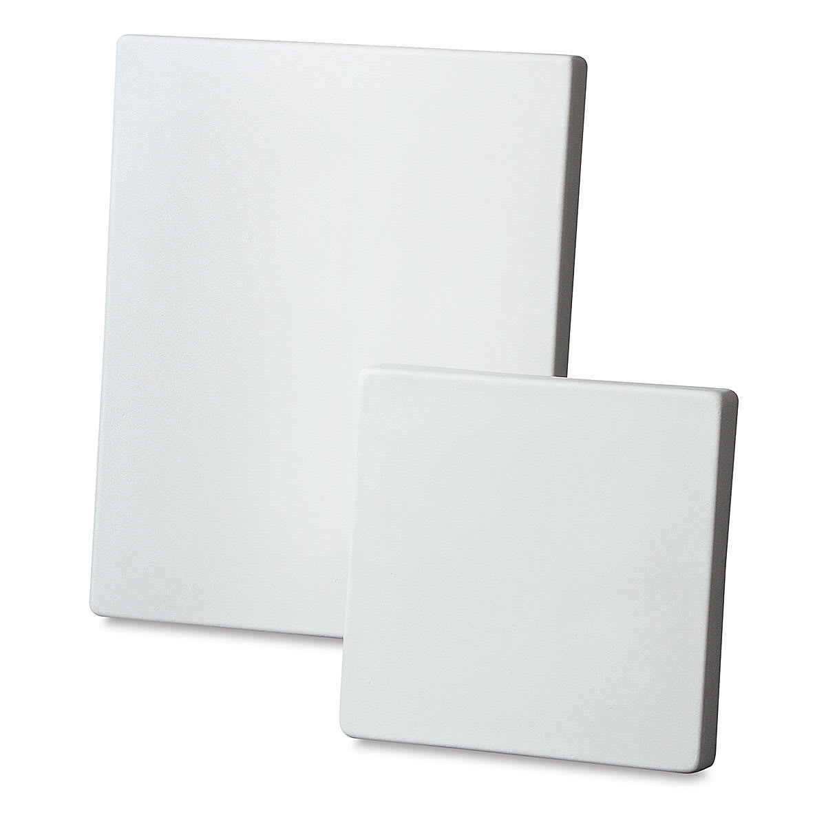 Mayco Clay Canvas - Two Clay squares shown upright
