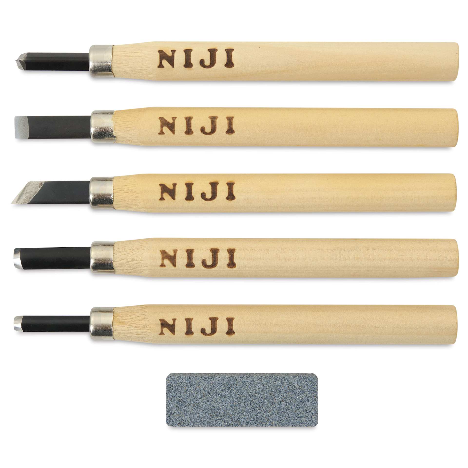 Yasutomo Niji Woodcarving Knives - Set of 5