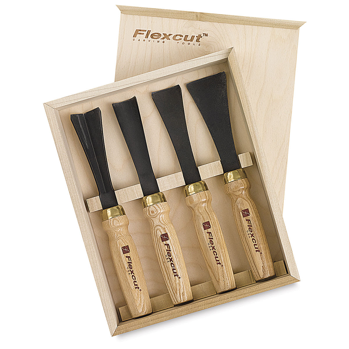 Flexcut Mallet Sculptor’s Tools - Set of 4
