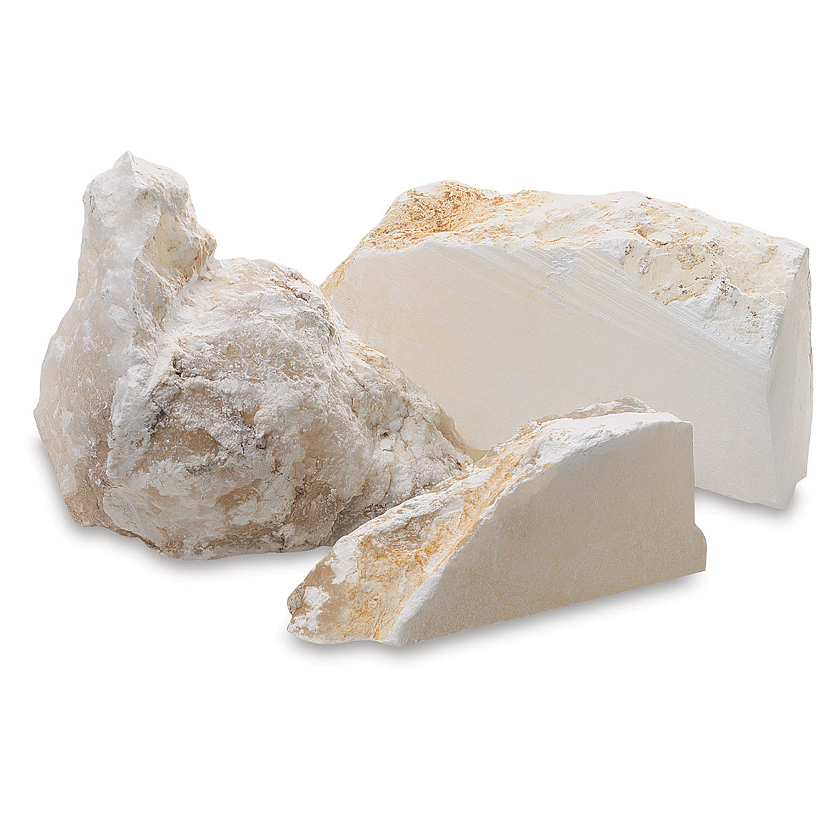 Sculpture House Translucent White Alabaster - 1 Piece (three pieces shown, sold individually)