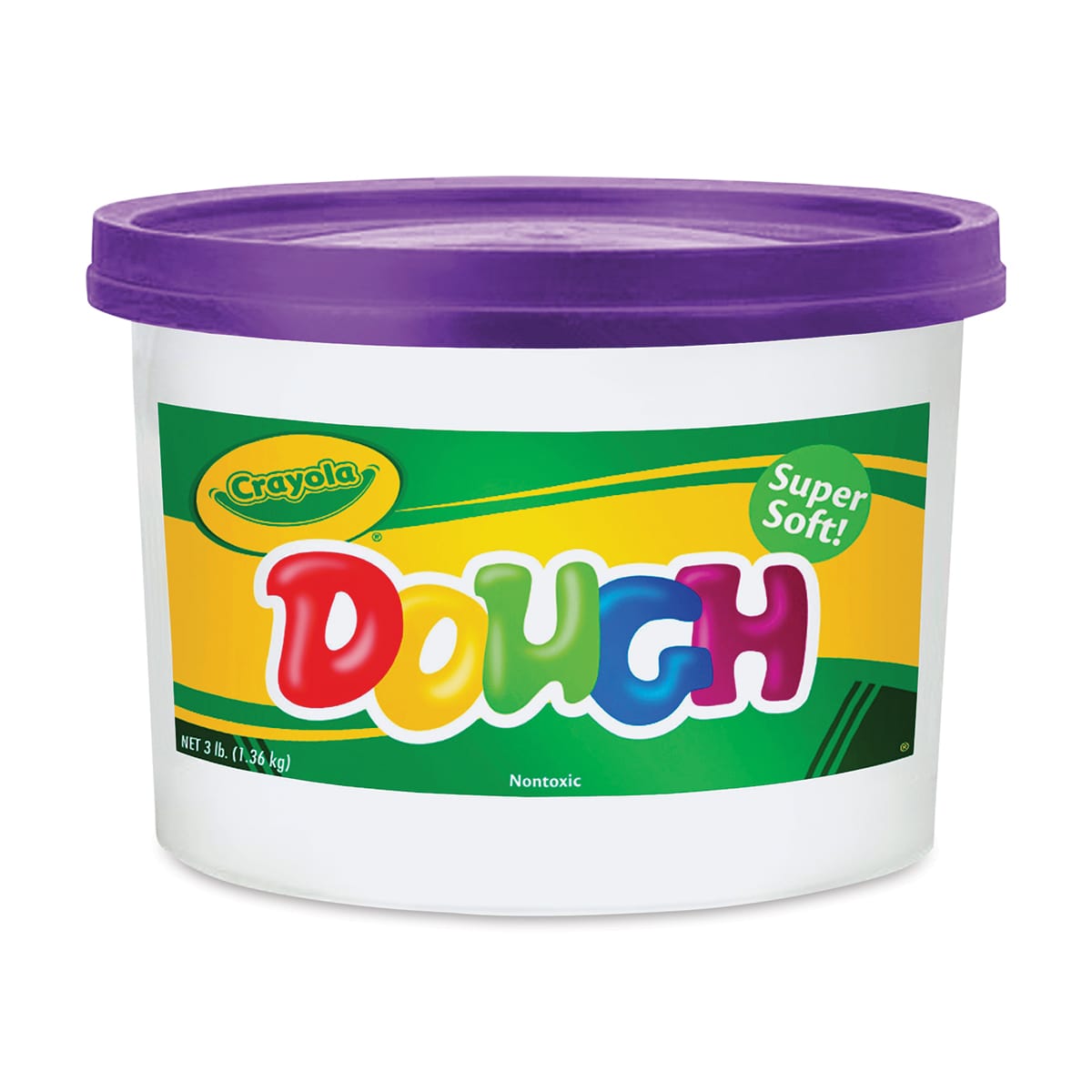 Crayola Dough - Violet, 3 lb - front of packaging