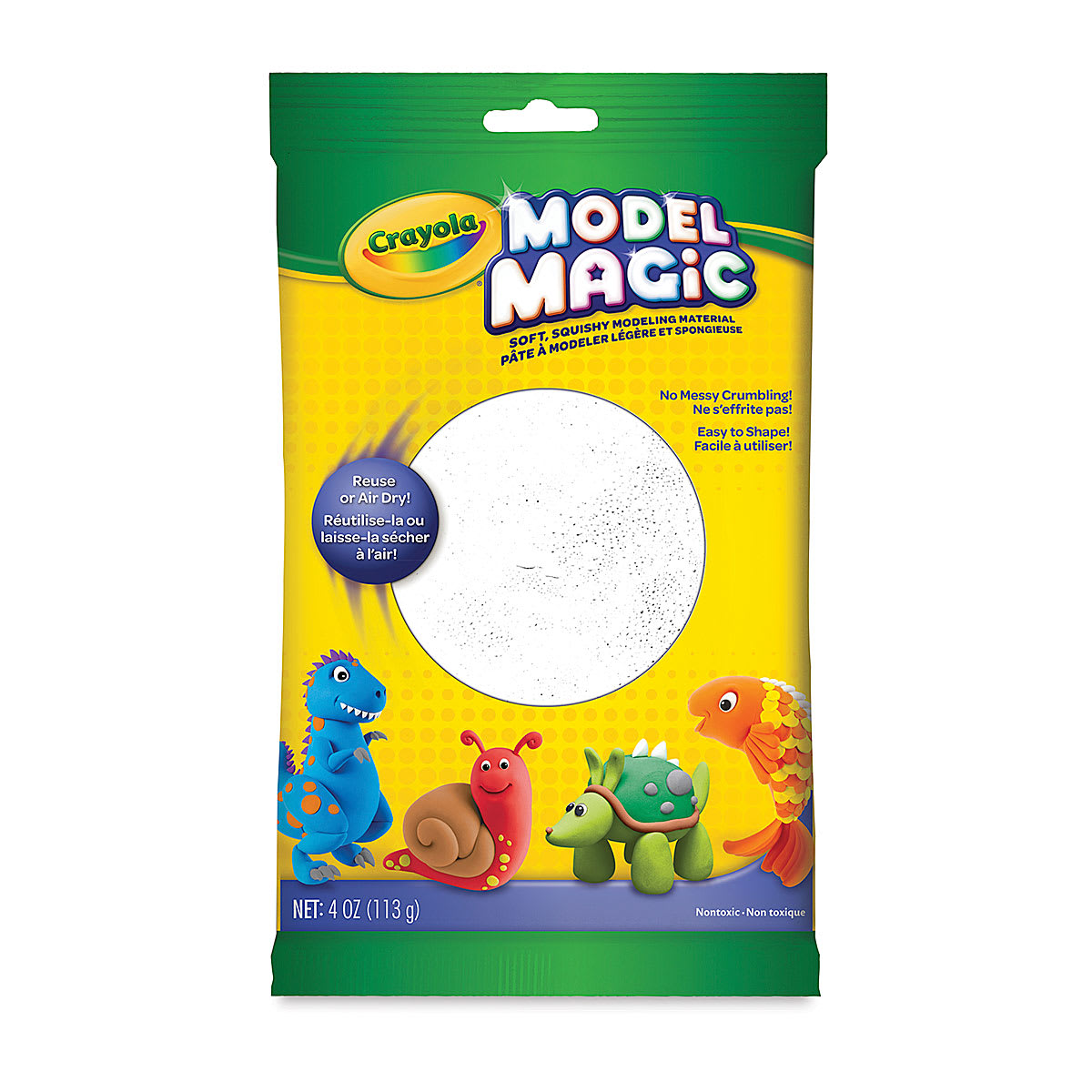 Crayola Model Magic - 4 oz, White - front of packaging