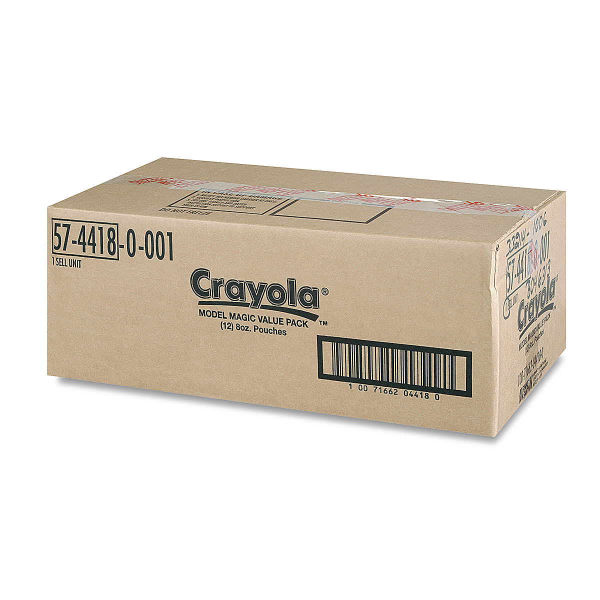 Crayola Model Magic - Value Pack, White, 8 oz, Pkg of 12 - front of packaging