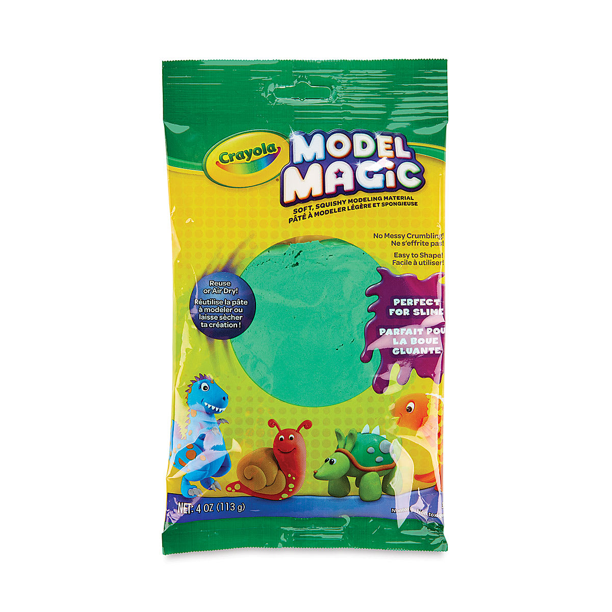 Crayola Model Magic - 4 oz, Green - front of packaging