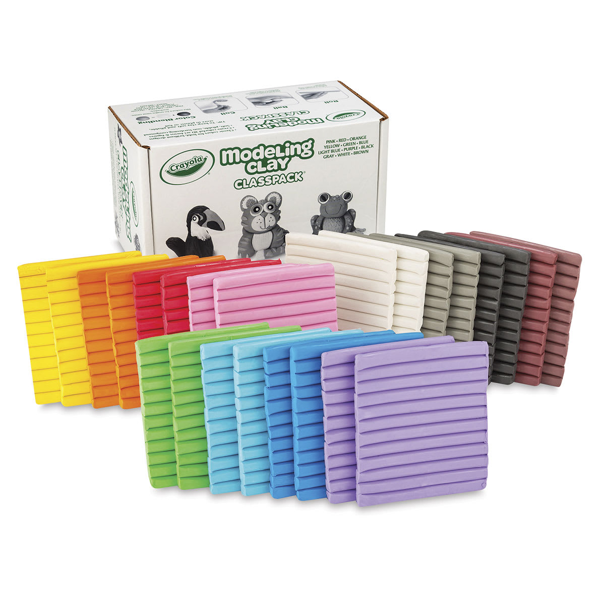 Crayola Modeling Clay Classpack - Set of 24
