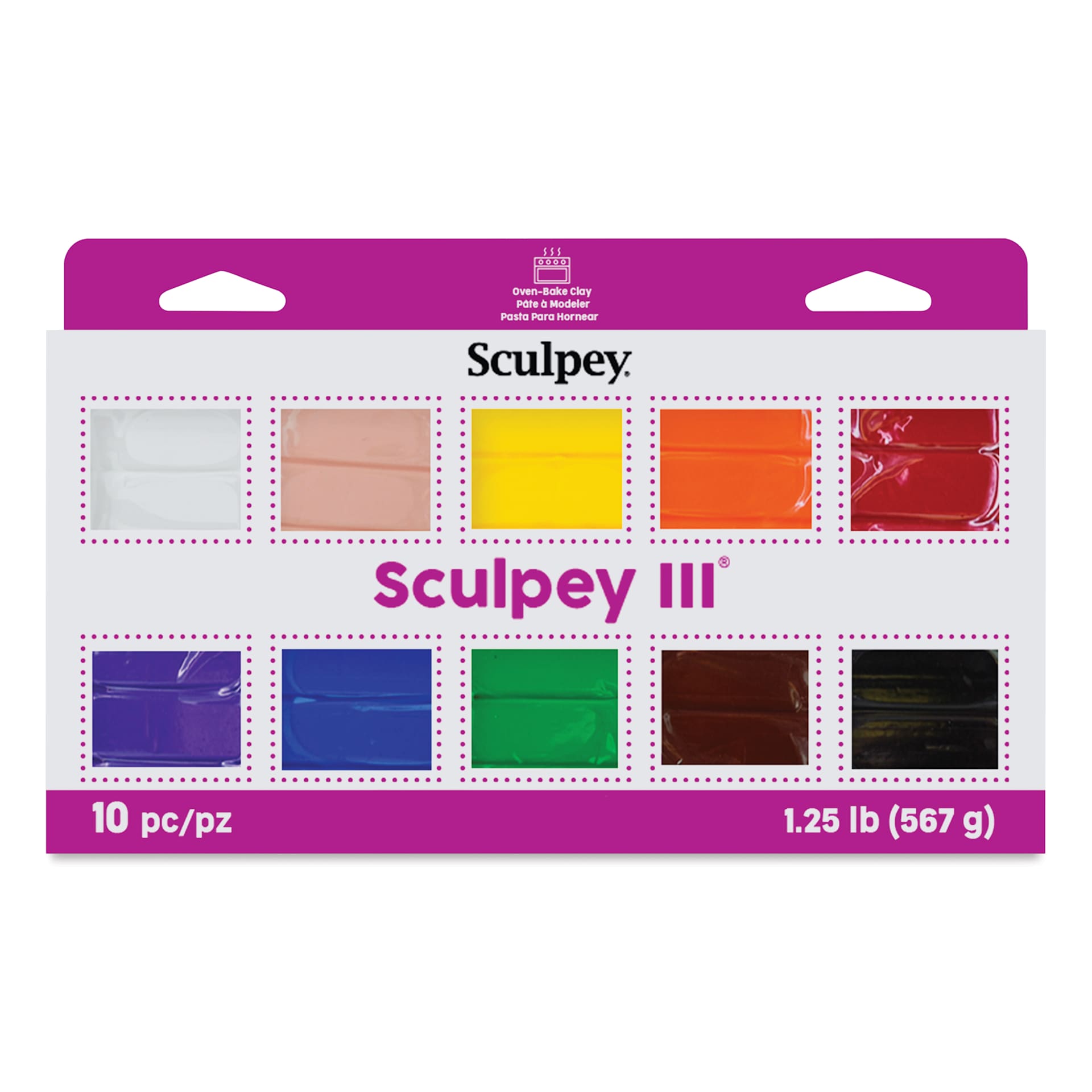 Sculpey III Set - Classic Collection, Set of 10, 2 oz