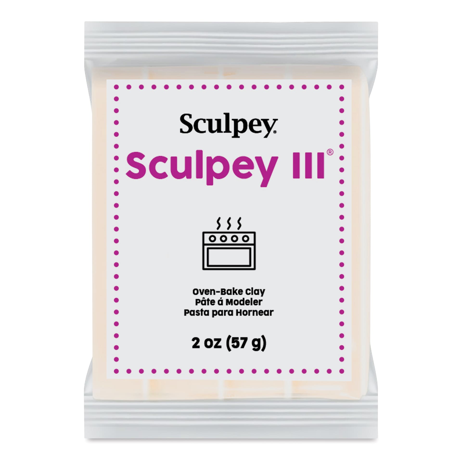 Sculpey III - 2 oz, Translucent